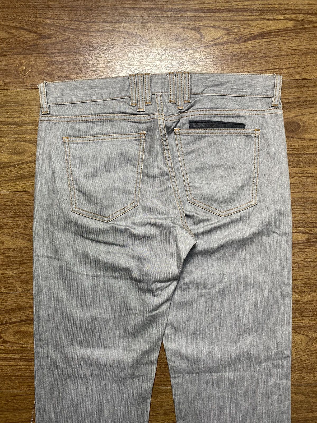 Kris Van Assche 10 Corso Como Exclusive Grey Denim Pants Size US 34 / EU 50 - 5 Thumbnail