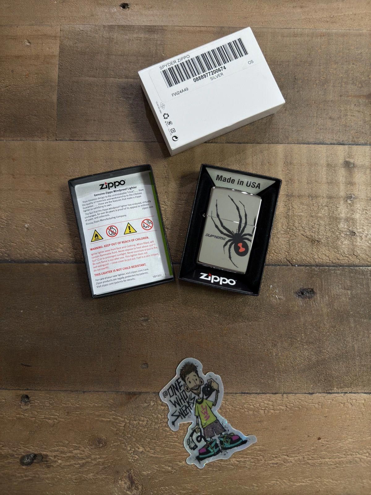 Supreme Supreme x Spyder Zippo Lighter Size ONE SIZE - 5 Thumbnail