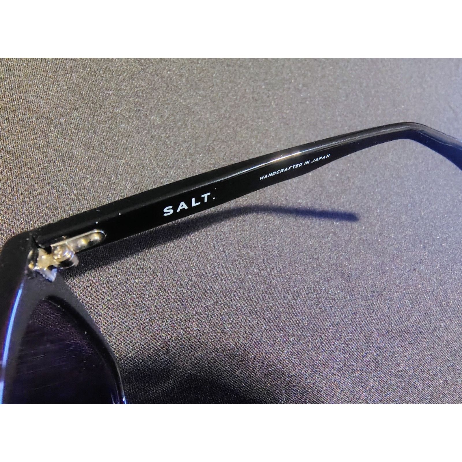 SALT. Optics SALT. Optics Lynette Sunglasses - Black Handcrafted Japanese Size ONE SIZE - 5 Thumbnail