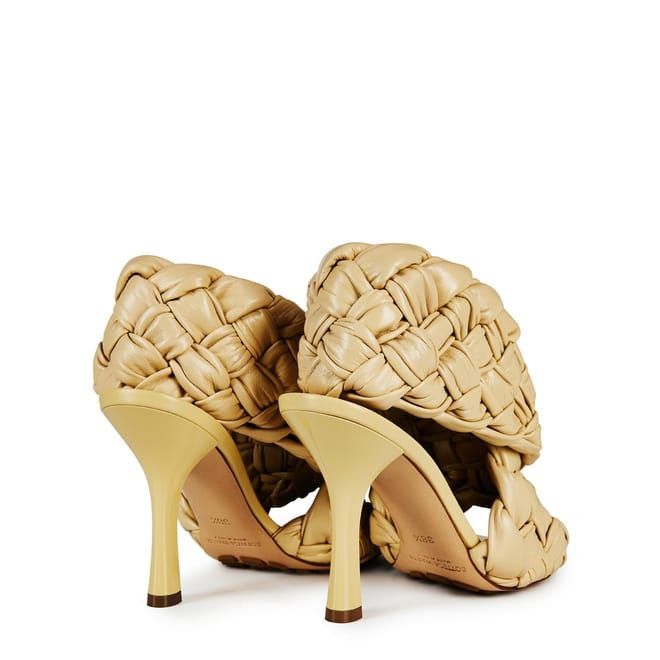 Bottega Veneta Bottega Veneta Sling Back Stiletto Heel Mules in Yellow Size US 6 / IT 36 - 4 Thumbnail