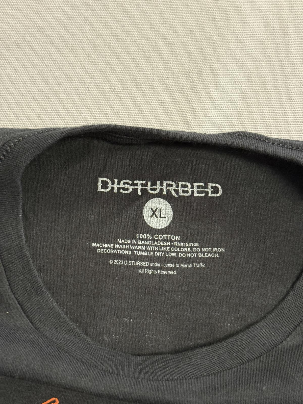 Designer Disturbed Band T-shirt Tour Take Back Your Life 2023 XL Size US XL / EU 56 / 4 - 3 Thumbnail