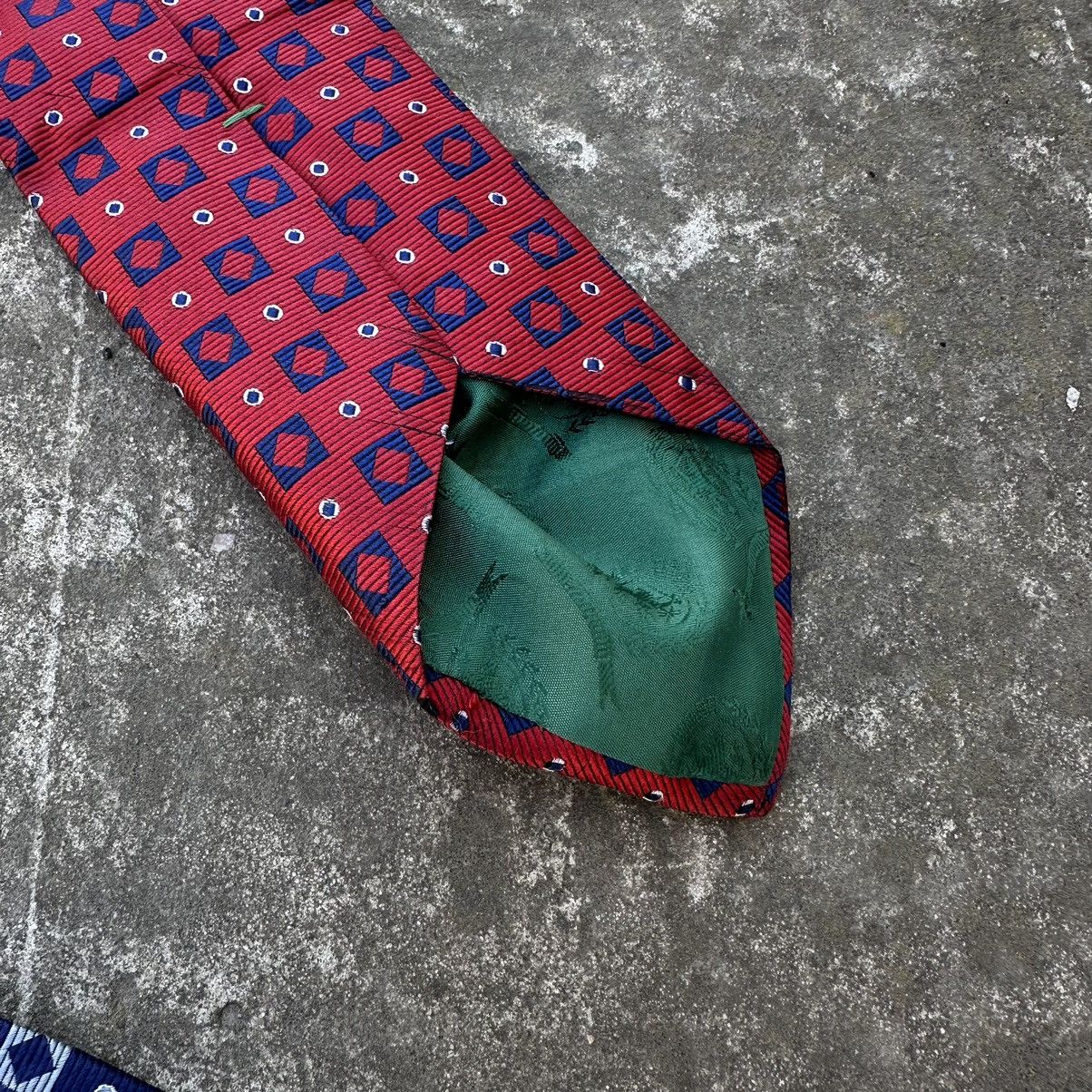 Tommy Hilfiger Luxury Tommy Hilfiger Tie Silk Old Money Italy 00s Size ONE SIZE - 6 Thumbnail