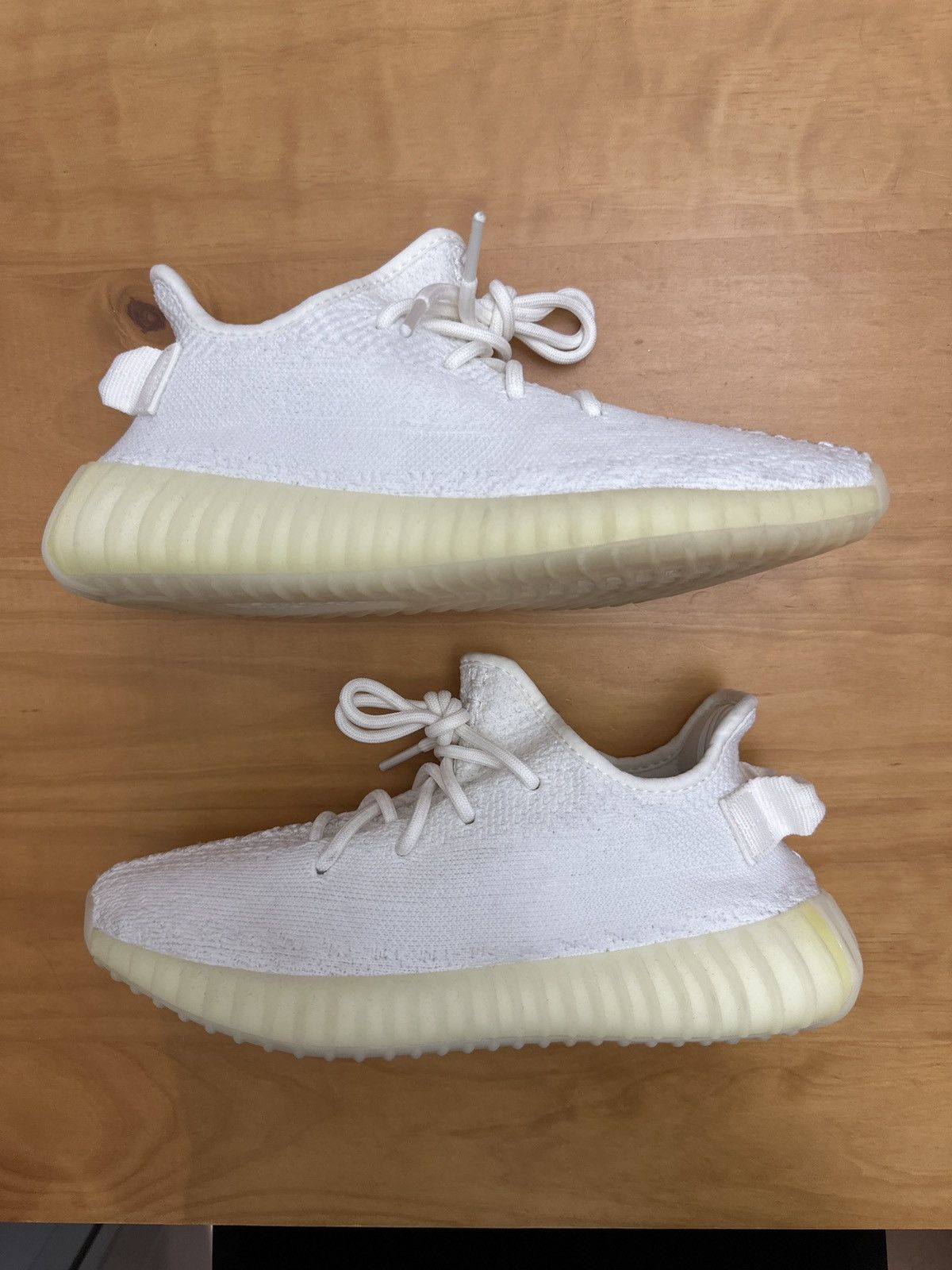 Adidas Adidas Yeezy Boost 350 V2 Triple White ‘Cream’ Size US 7 / IT 37 - 2 Thumbnail