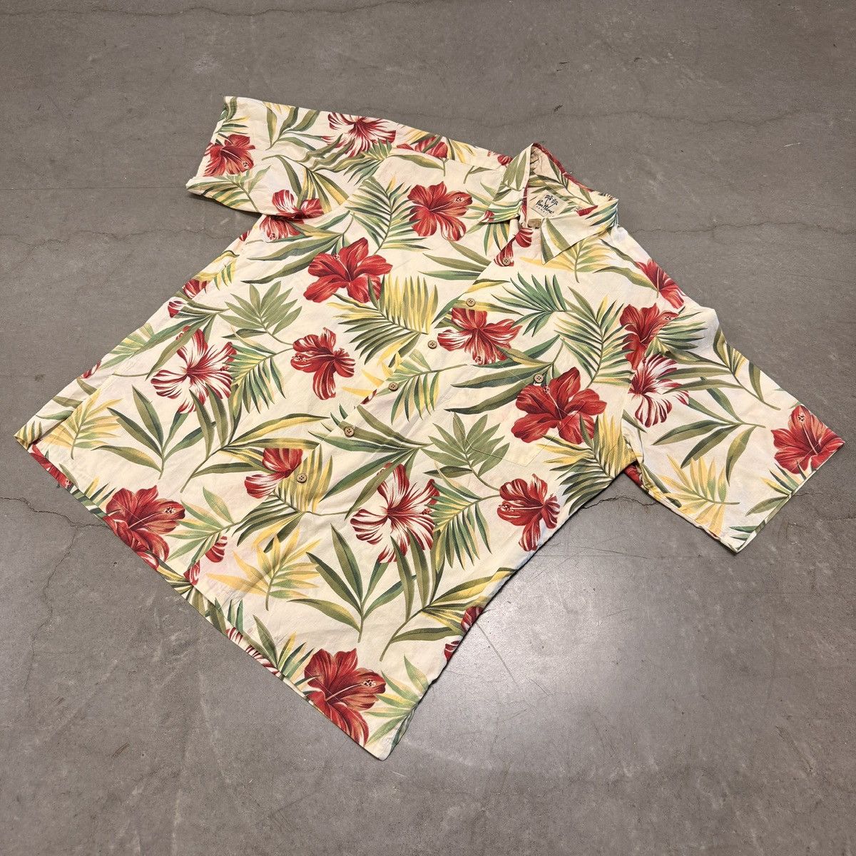 Vintage Vintage Pau Hana Hawaiian Button Up Shirt Size US XL / EU 56 / 4 - 1 Thumbnail