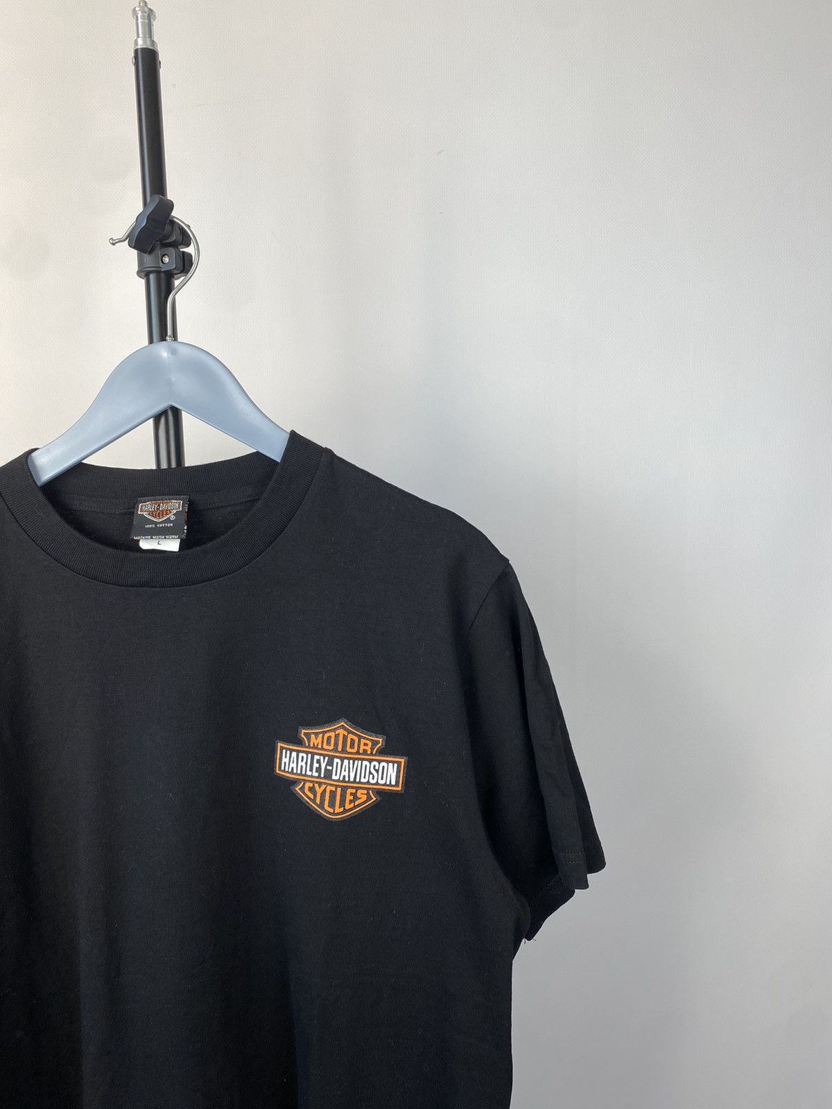 Harley Davidson × Vintage Harley Davidson Bangkok logo Black USA t-shirt Size US L / EU 52-54 / 3 - 4 Thumbnail