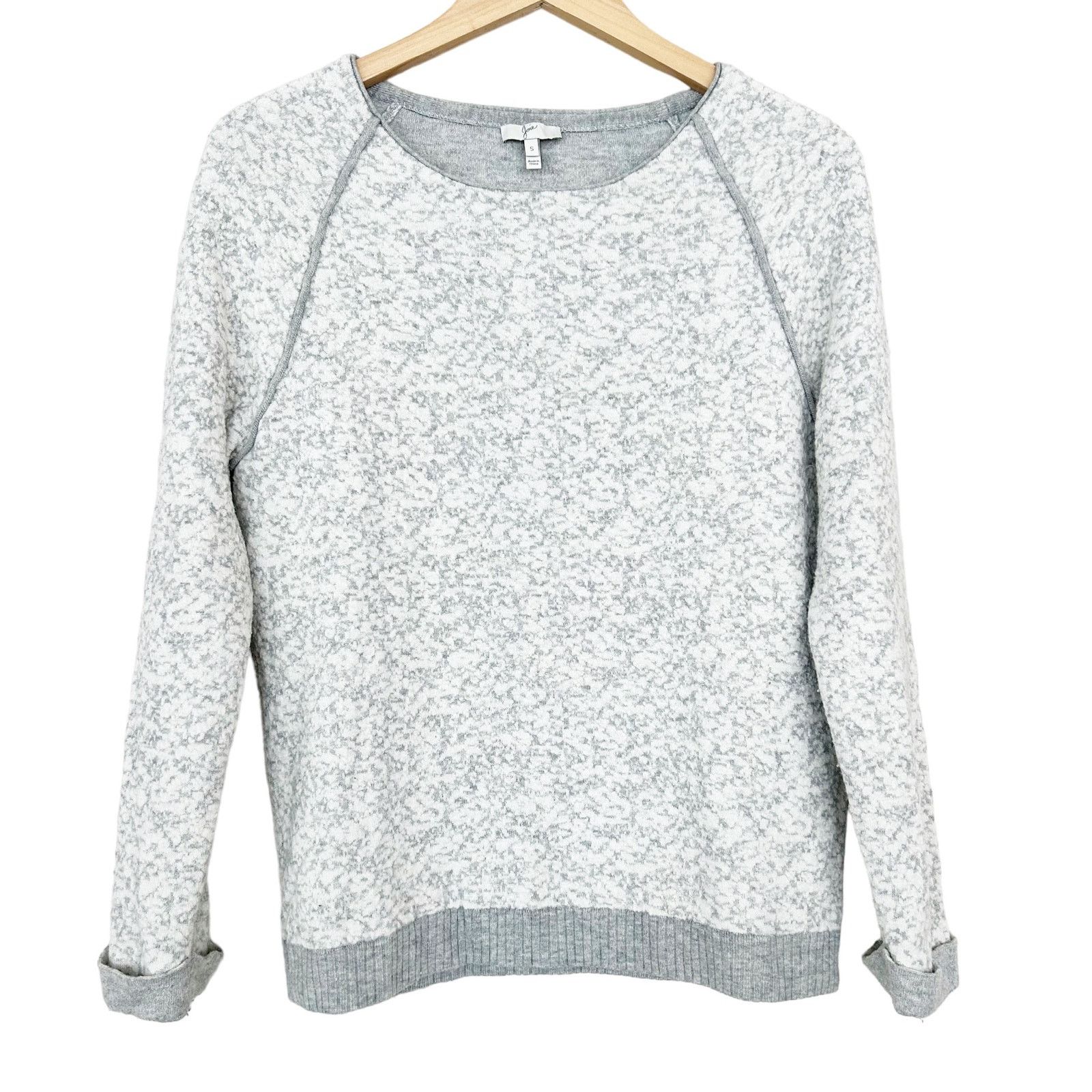 Joie Joie Gray Wool Cashmere Sweater Sz S Size S / US 4 / IT 40 - 1 Thumbnail
