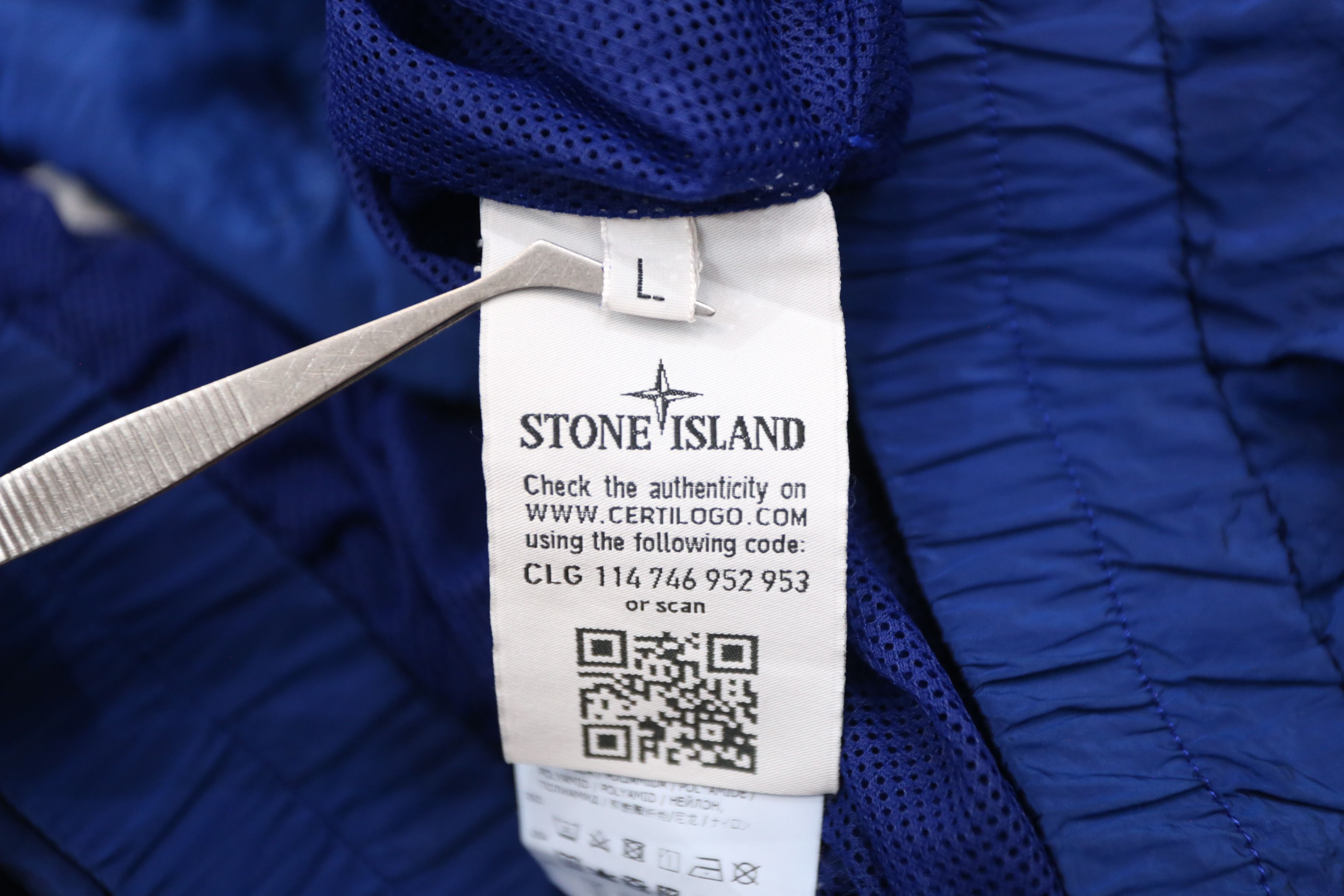 Stone Island × Supreme Stone Island - Supreme - S/S 16 - Nylon Metal Track Jacket Size US L / EU 52-54 / 3 - 9 Thumbnail