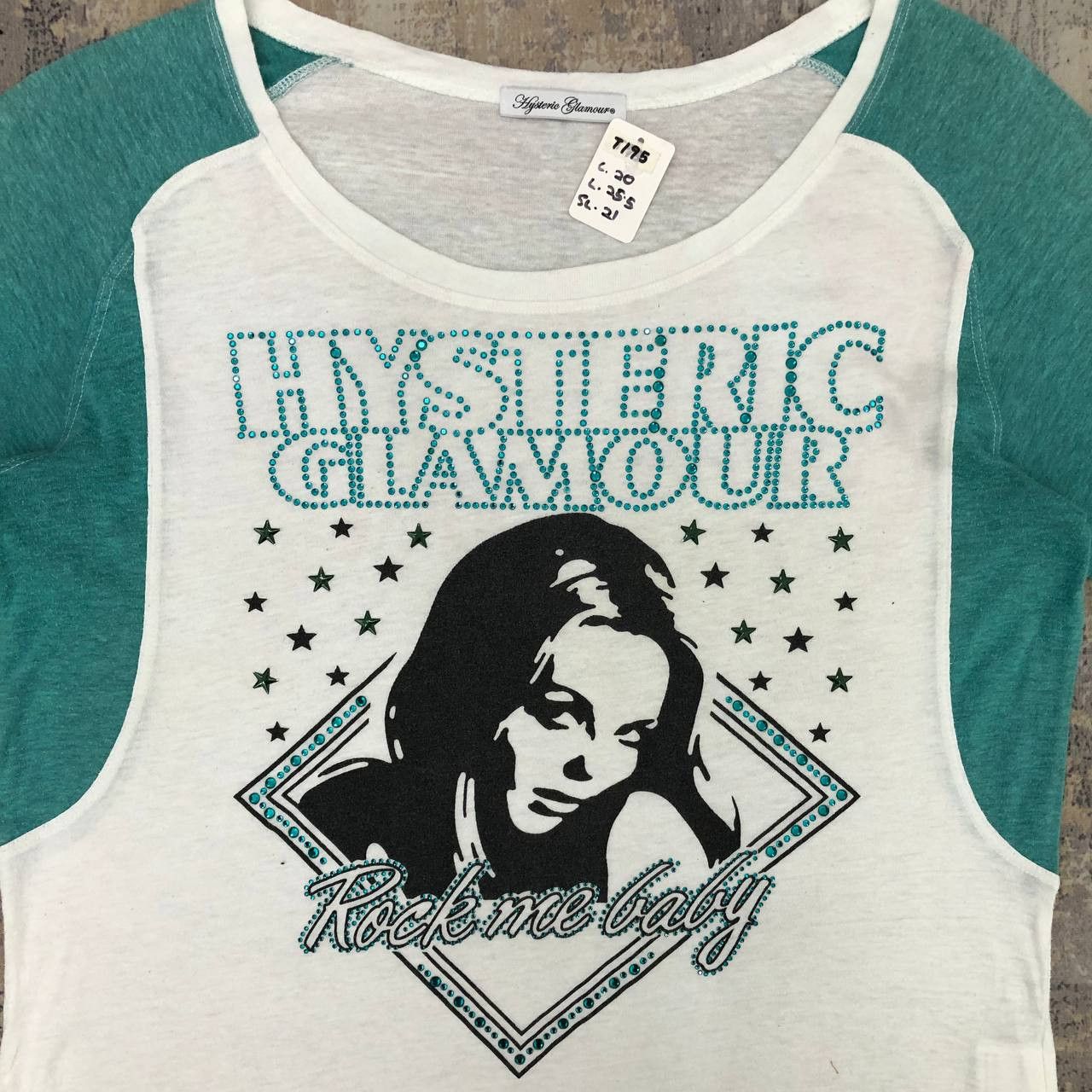 Hysteric Glamour T195 HYSTERIC GLAMOUR x ROCK ME BABY TEE Size M / US 6-8 / IT 42-44 - 3 Thumbnail