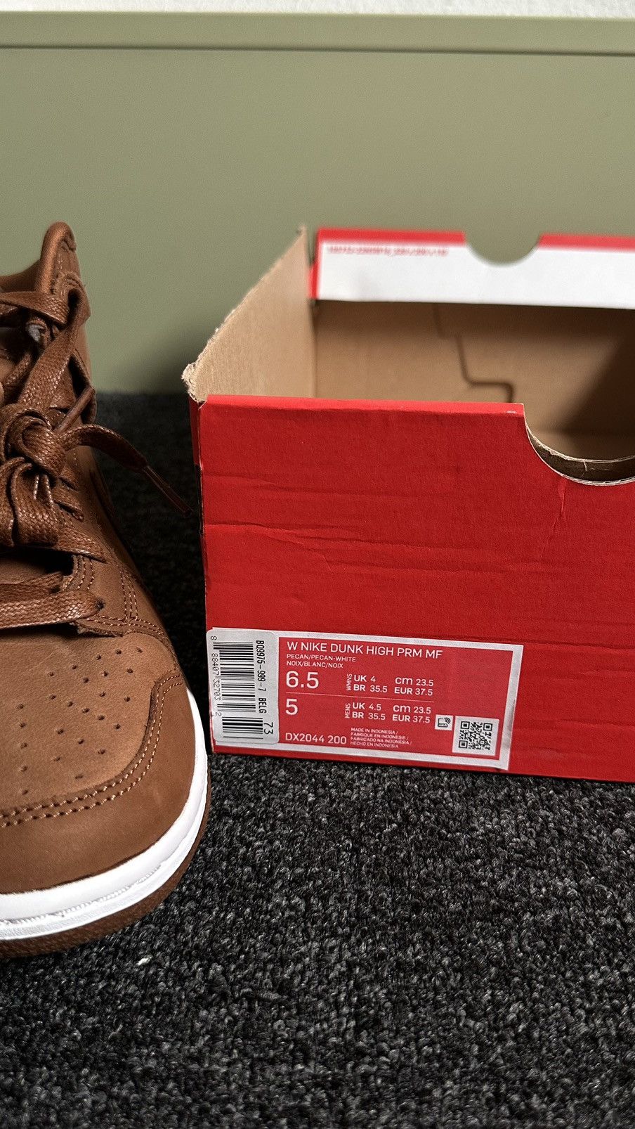 Nike Sneakers Nike Dunk High PRM MF Size US 6.5 / IT 36.5 - 6 Thumbnail
