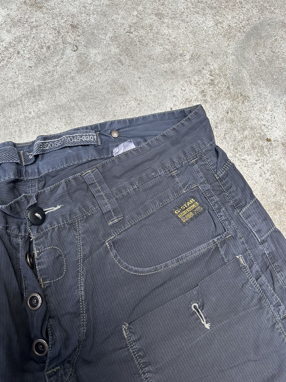 G-Star × Vintage Vintage G Star Raw Shorts Size US 36 / EU 52 - 3 Thumbnail