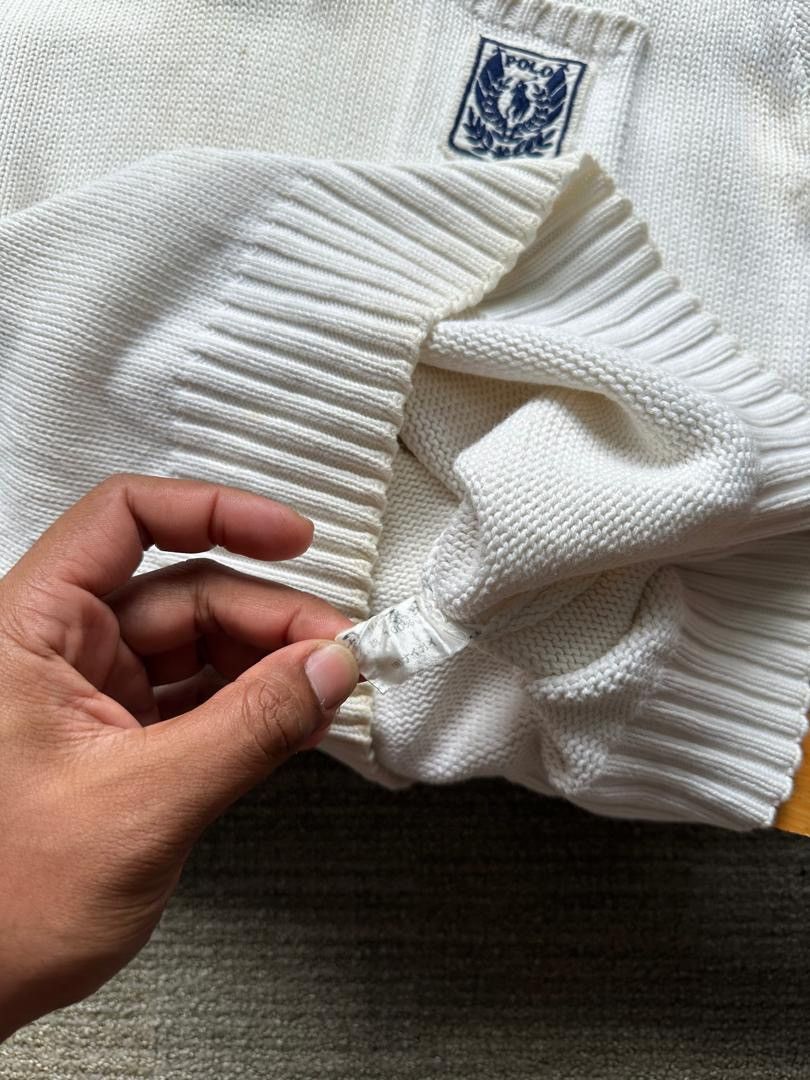 Polo Ralph Lauren VINTAGE POLO RALPH LAUREN KNIT COLLAR Size US M / EU 48-50 / 2 - 4 Thumbnail