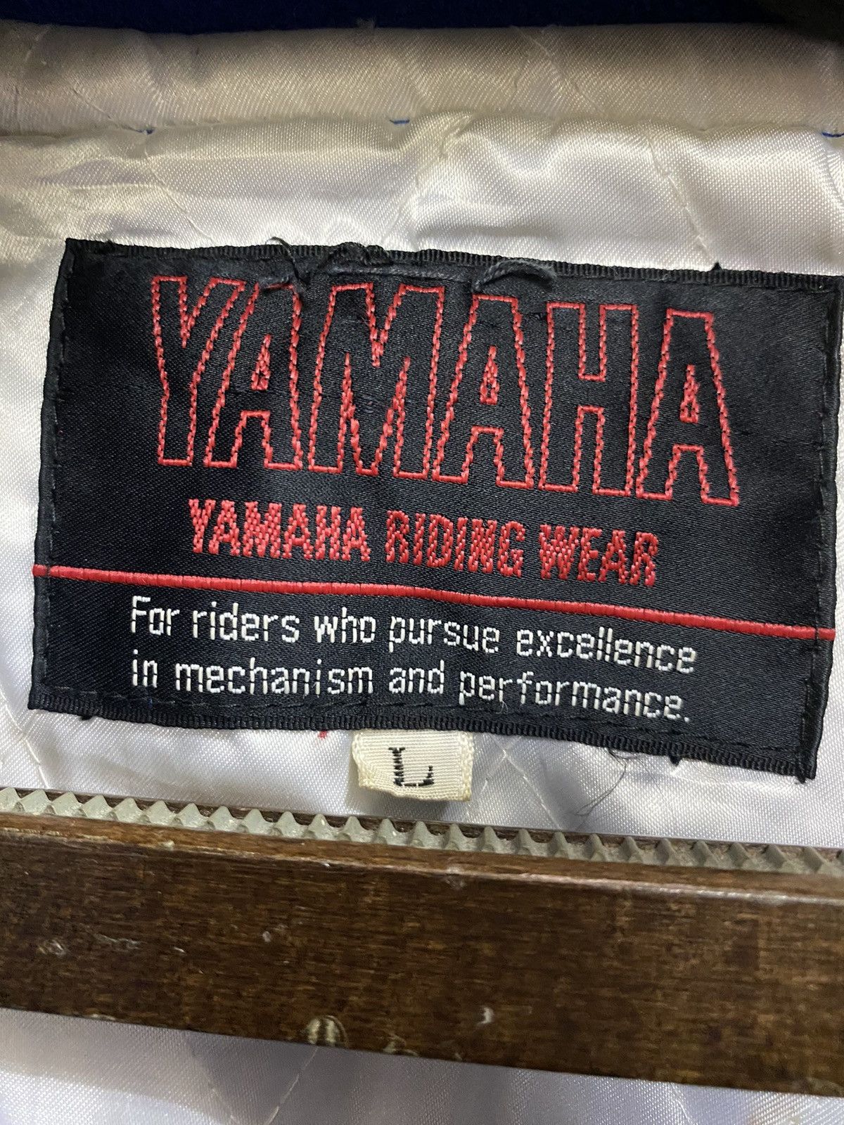 Yamaha Rare Vintage 90s Team Yamaha Wool Riding Jacket Size US L / EU 52-54 / 3 - 10 Thumbnail