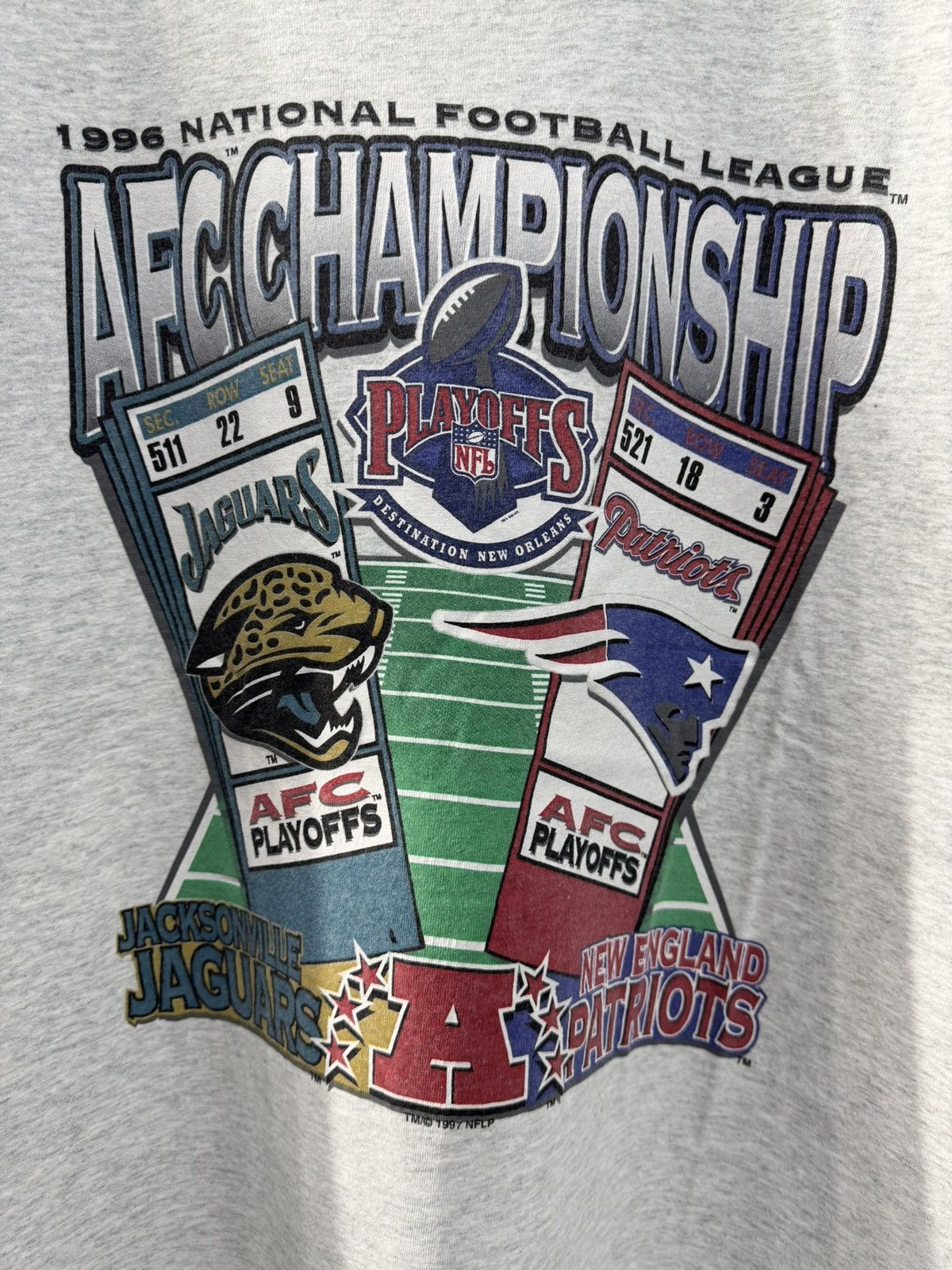 Pro Player Vintage 1996 National Football League AFC championship Size US XL / EU 56 / 4 - 4 Thumbnail