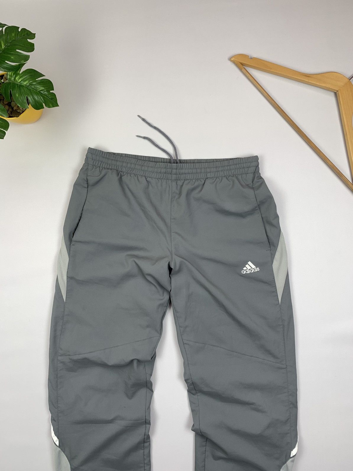 Adidas Adidas Vintage 2008 Gray Pants Mens Y2K Clima365 Size M Size US 31 - 5 Thumbnail