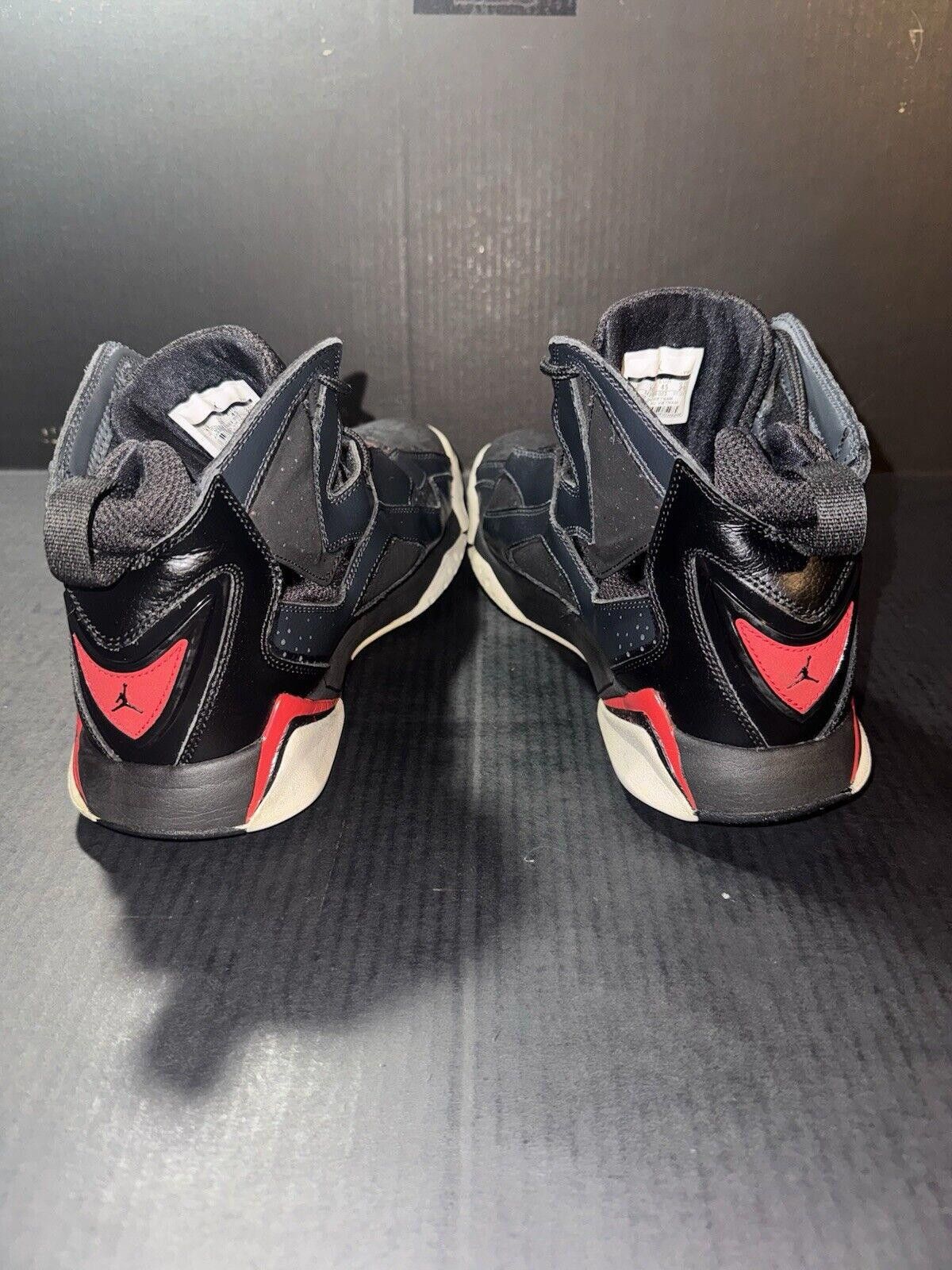 Jordan Brand Nike Air Jordan True Flight Black Red Grey 342964-002 Sz 11 Size US 11 / EU 44 - 6 Thumbnail