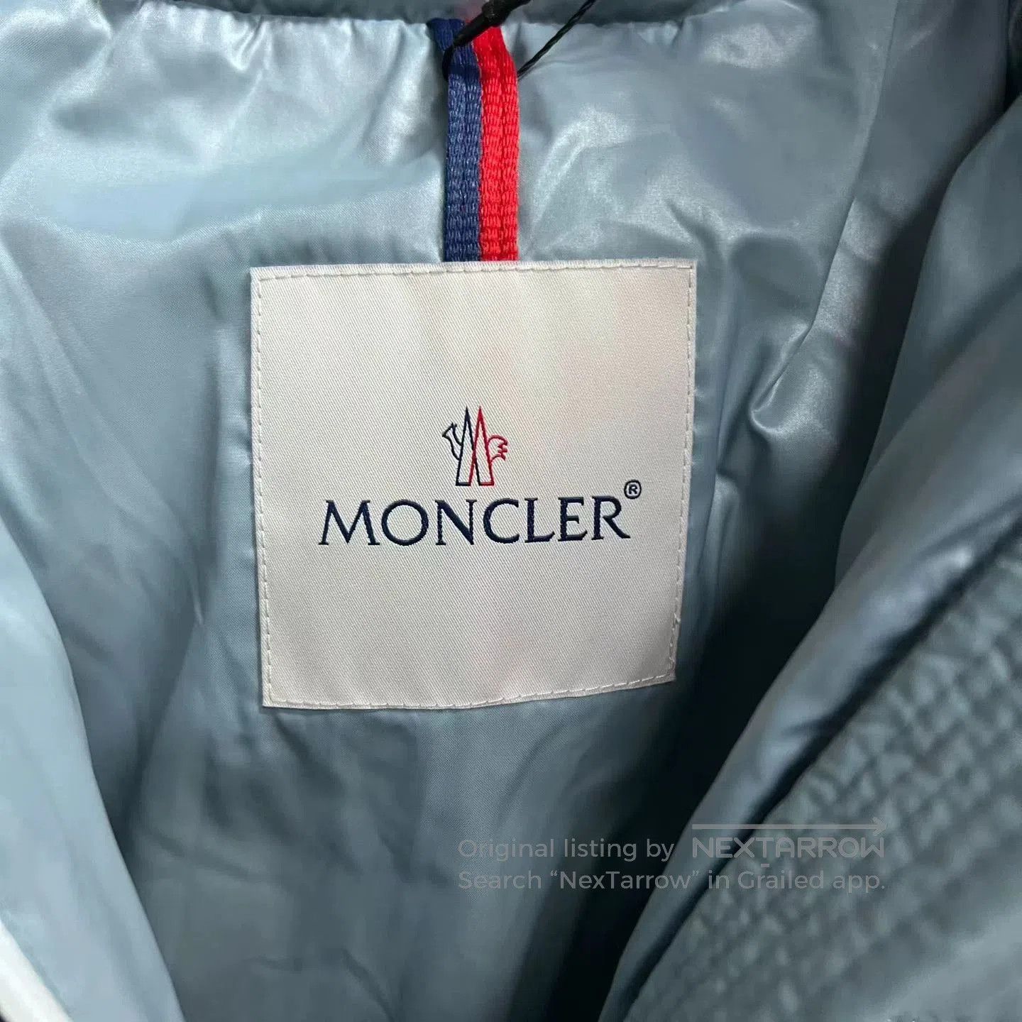 Moncler Moncler Blue Hooded Down Jacket. Size S / US 4 / IT 40 - 2 Thumbnail