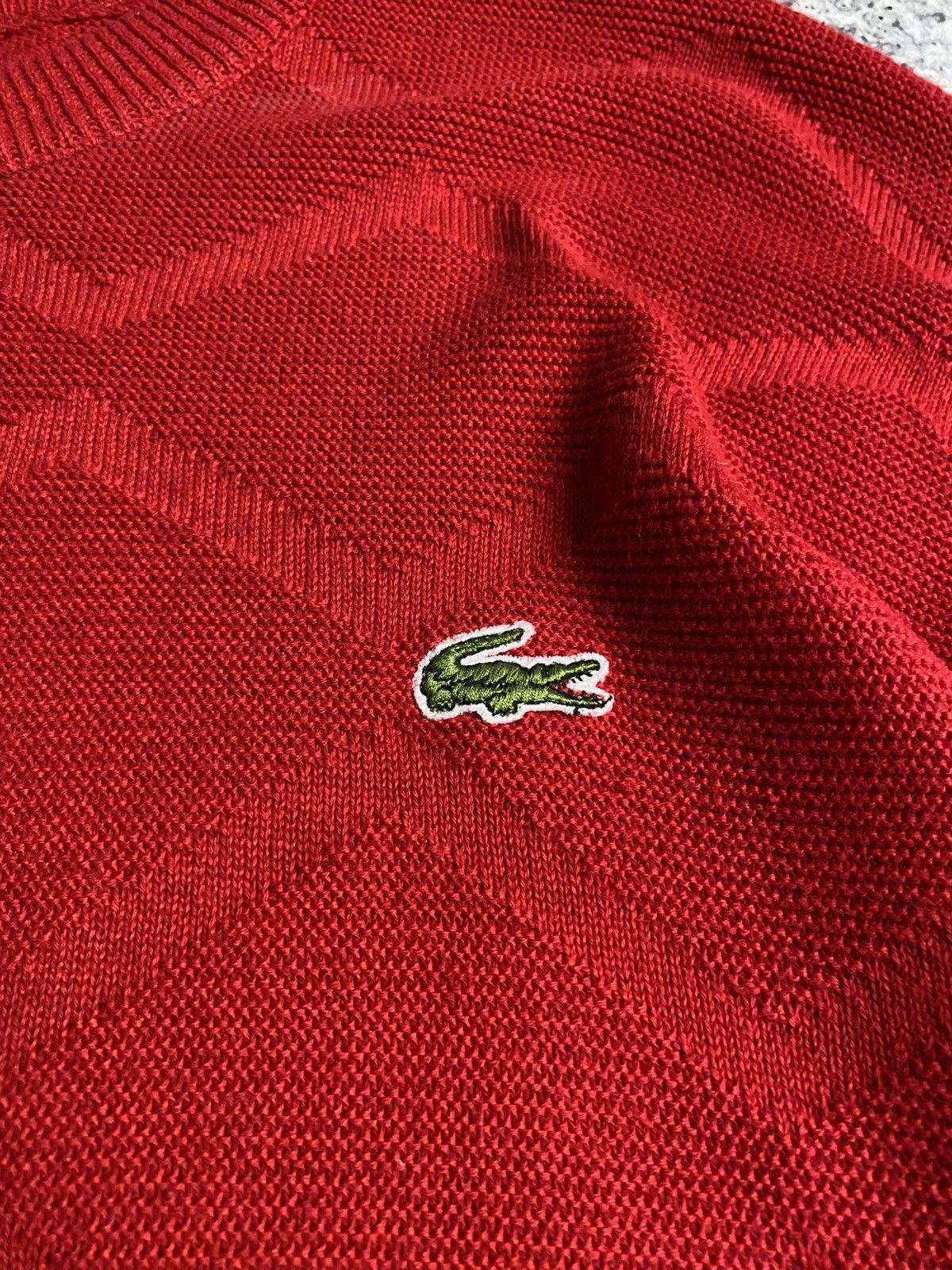 Lacoste Vintage Lacoste Knit Sweater Size US L / EU 52-54 / 3 - 9 Thumbnail
