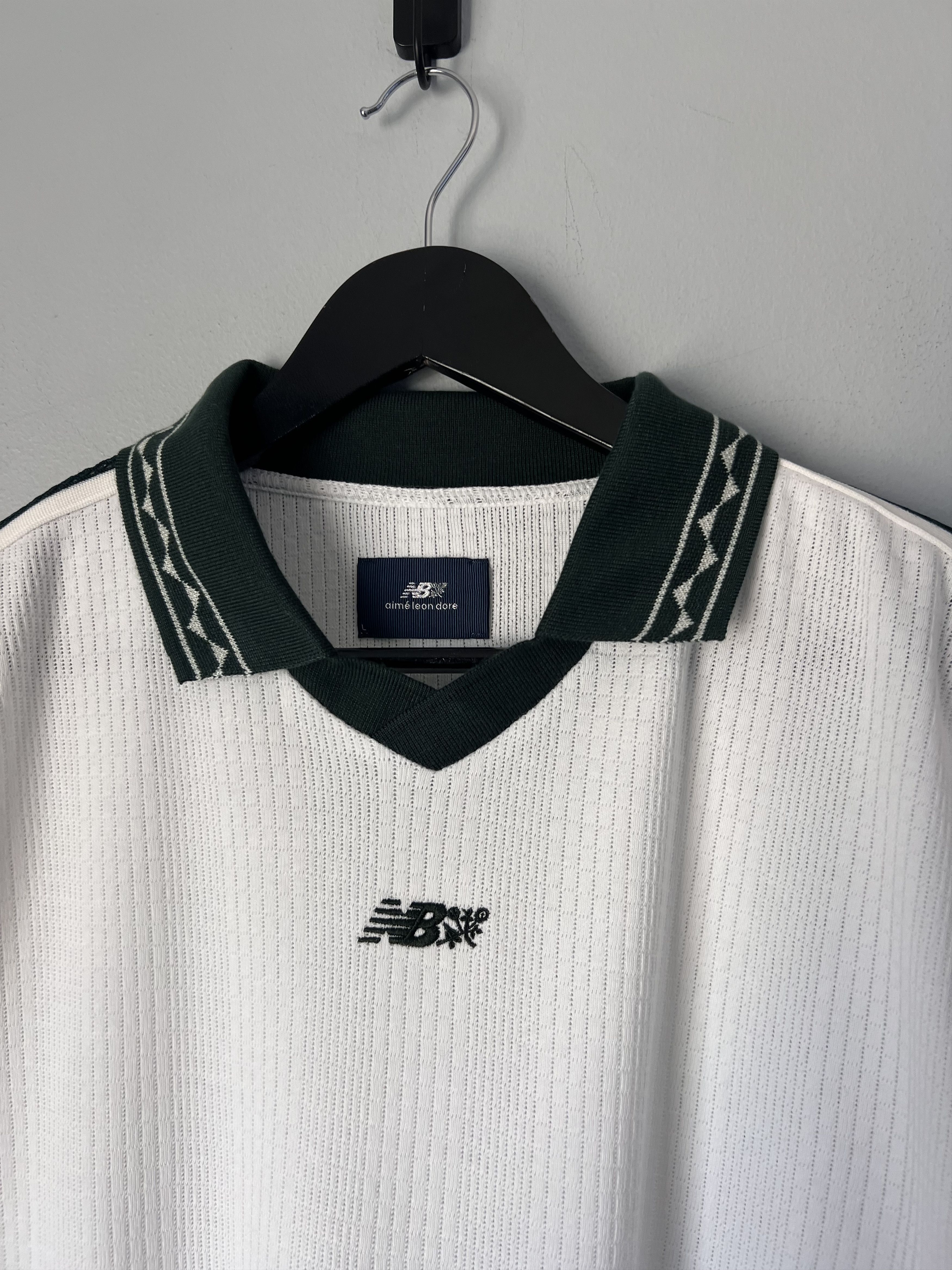 Aime Leon Dore × New Balance Aime Leon Dore New Balance RC56 Pointelle Jersey in White Size US L / EU 52-54 / 3 - 2 Thumbnail