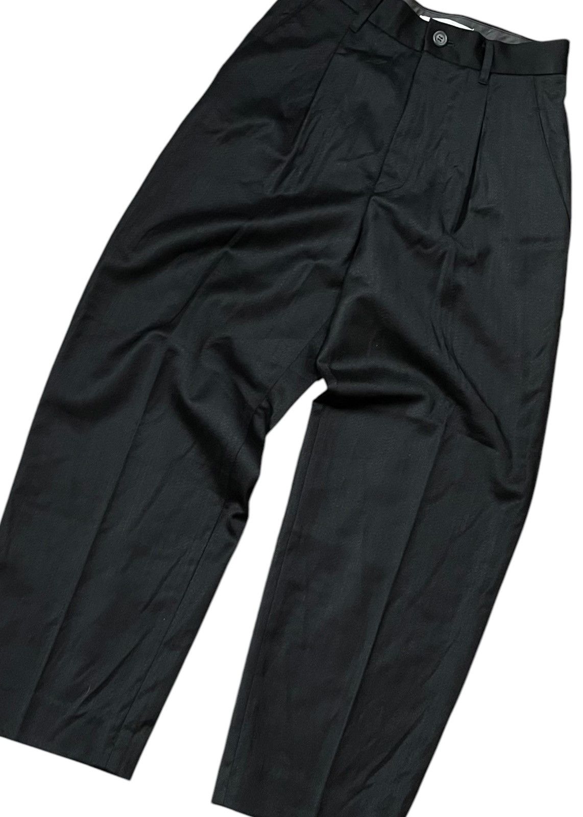 Issey Miyake Vintage issey miyake pleated balloon black trousers Size US 26 / EU 42 - 2 Thumbnail