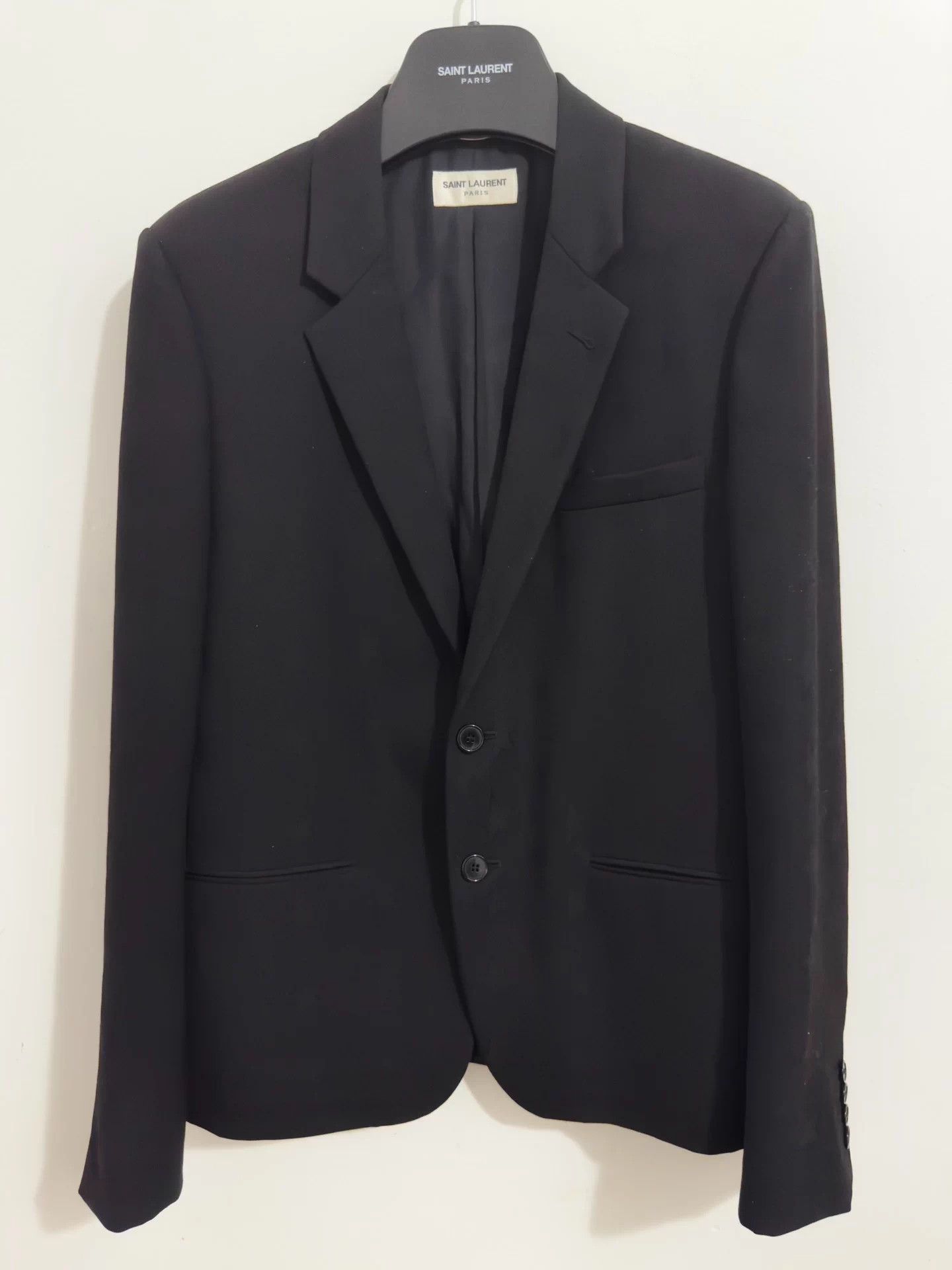 Saint Laurent Paris SLP 16SS Black Warrior Star Blazer 48 Size 48S - 1 Thumbnail