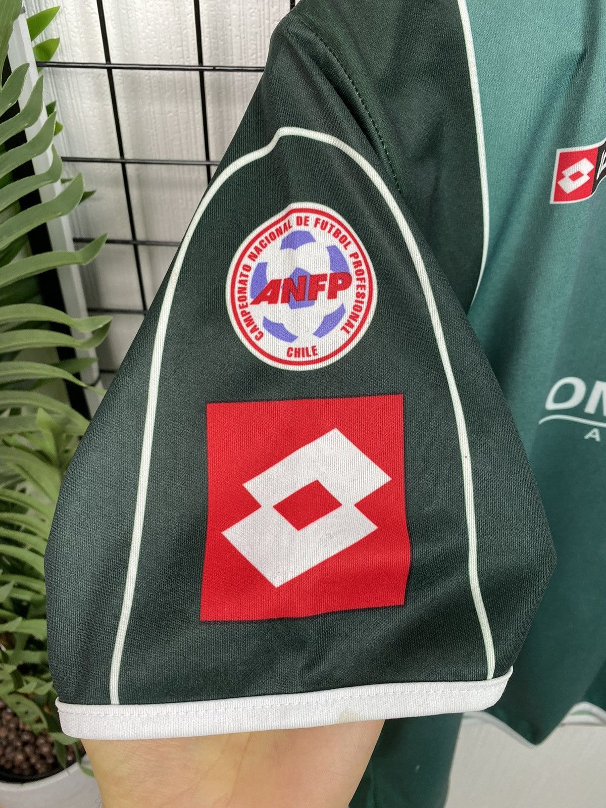 Lotto Sport Rare Santiago Wanderers Lotto 2005 soccer jersey camiseta Size US S / EU 44-46 / 1 - 12 Thumbnail