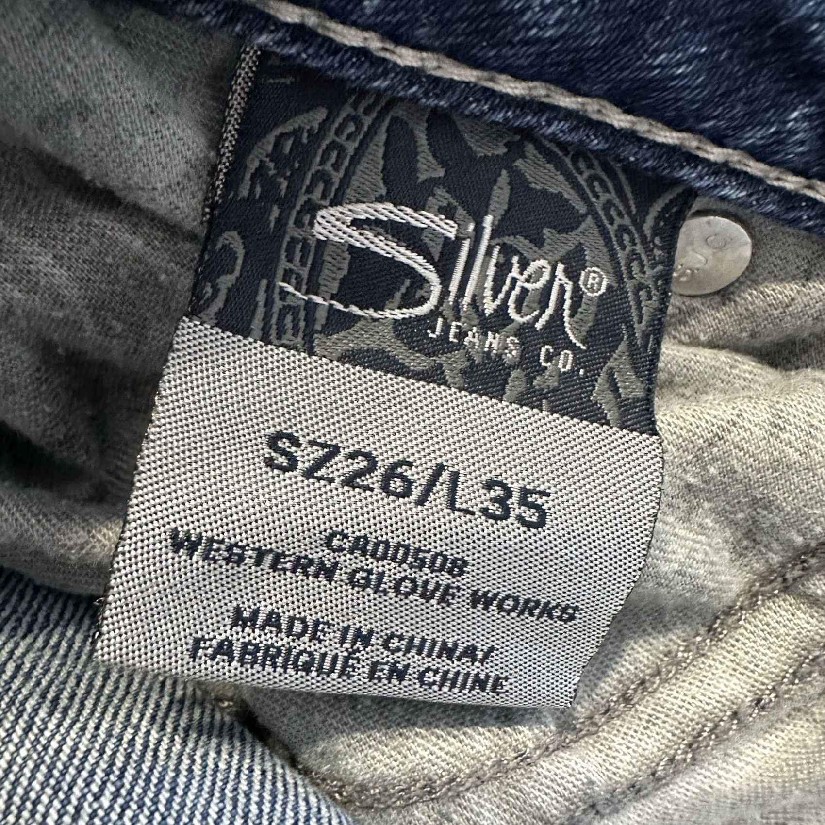 Silver Jeans Co. Nike Silver Jeans Womens Jeans Bootcut 5-Pocket Denim Blue Suki 26x35 Stretch Mid Rise Size 30" / US 8 / IT 44 - 6 Thumbnail