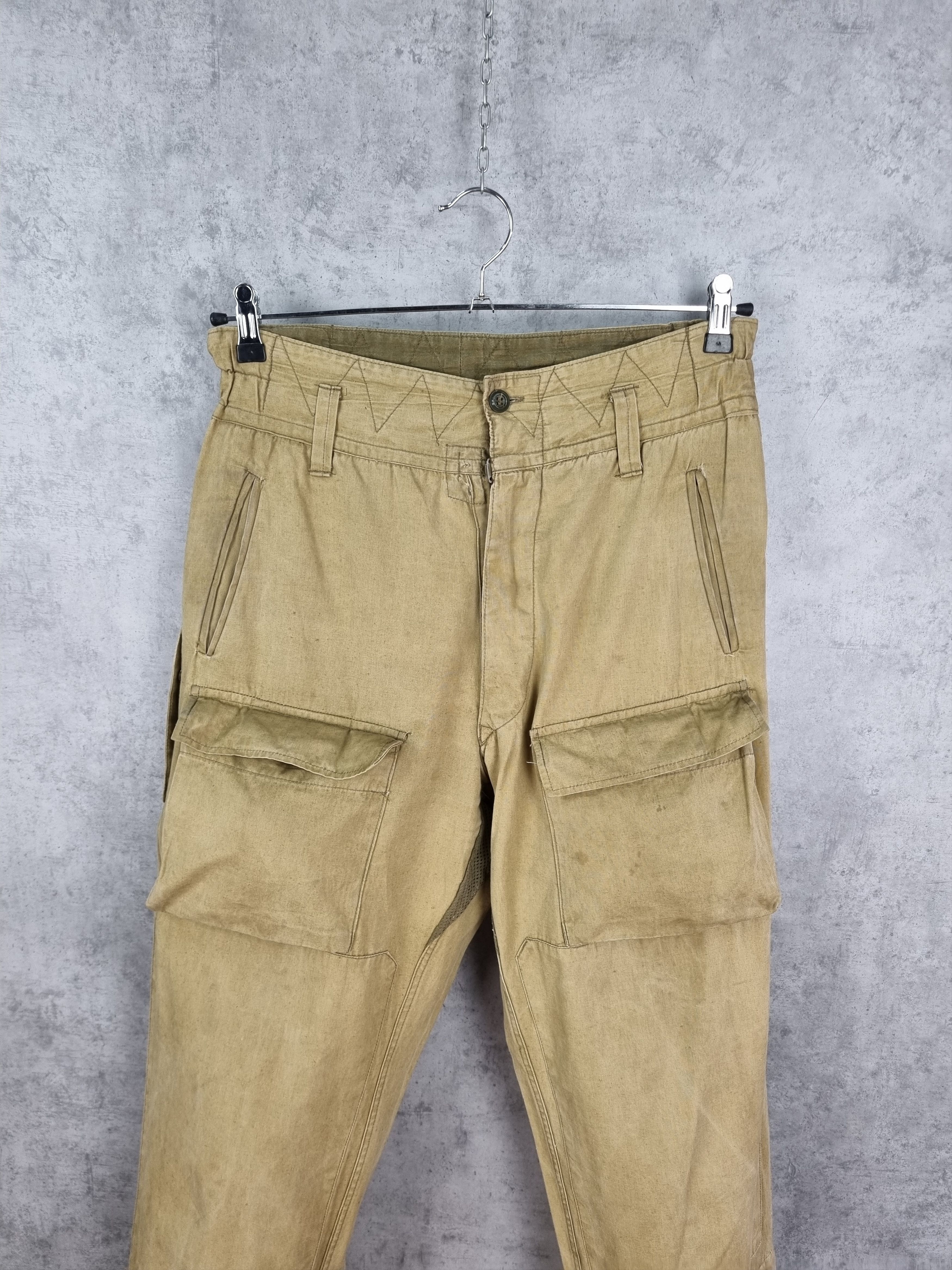 Vintage 70s Rare USSR Vintage Cargo Tactical Military Utility Pants Size US 32 / EU 48 - 10 Thumbnail