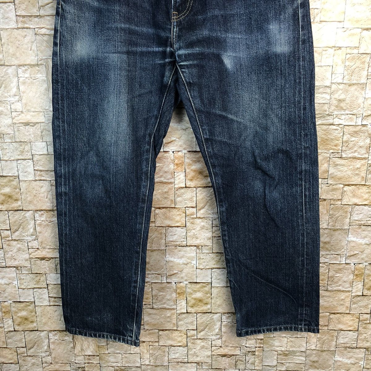 Uniqlo Uniqlo Jeans Blue Denim Pants #7573 Size US 33 - 3 Thumbnail