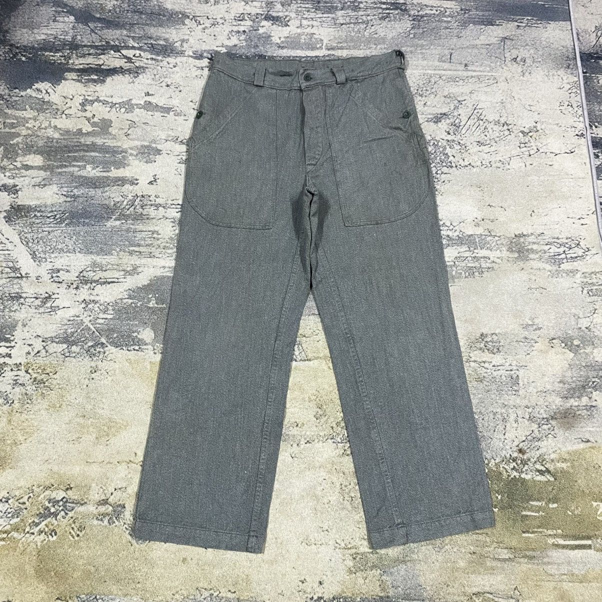 Army Of Me 1987s Swiss Army Salt nad Papper Military Trousers Size US 35 - 1 Thumbnail
