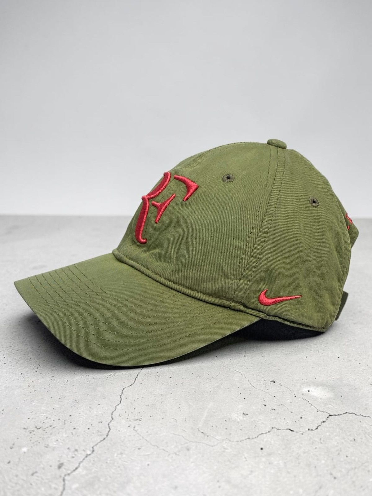 Nike Nike RF Roger Federer cap in green Size ONE SIZE - 4 Thumbnail