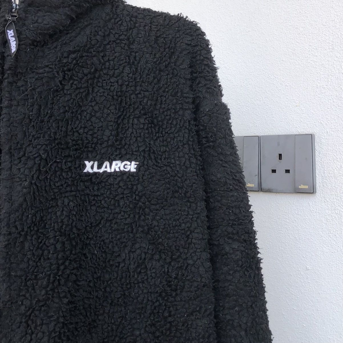 Xlarge X-LARGE Boa Fleece Zip-Up Hoodie Jacket Size US XL / EU 56 / 4 - 9 Thumbnail