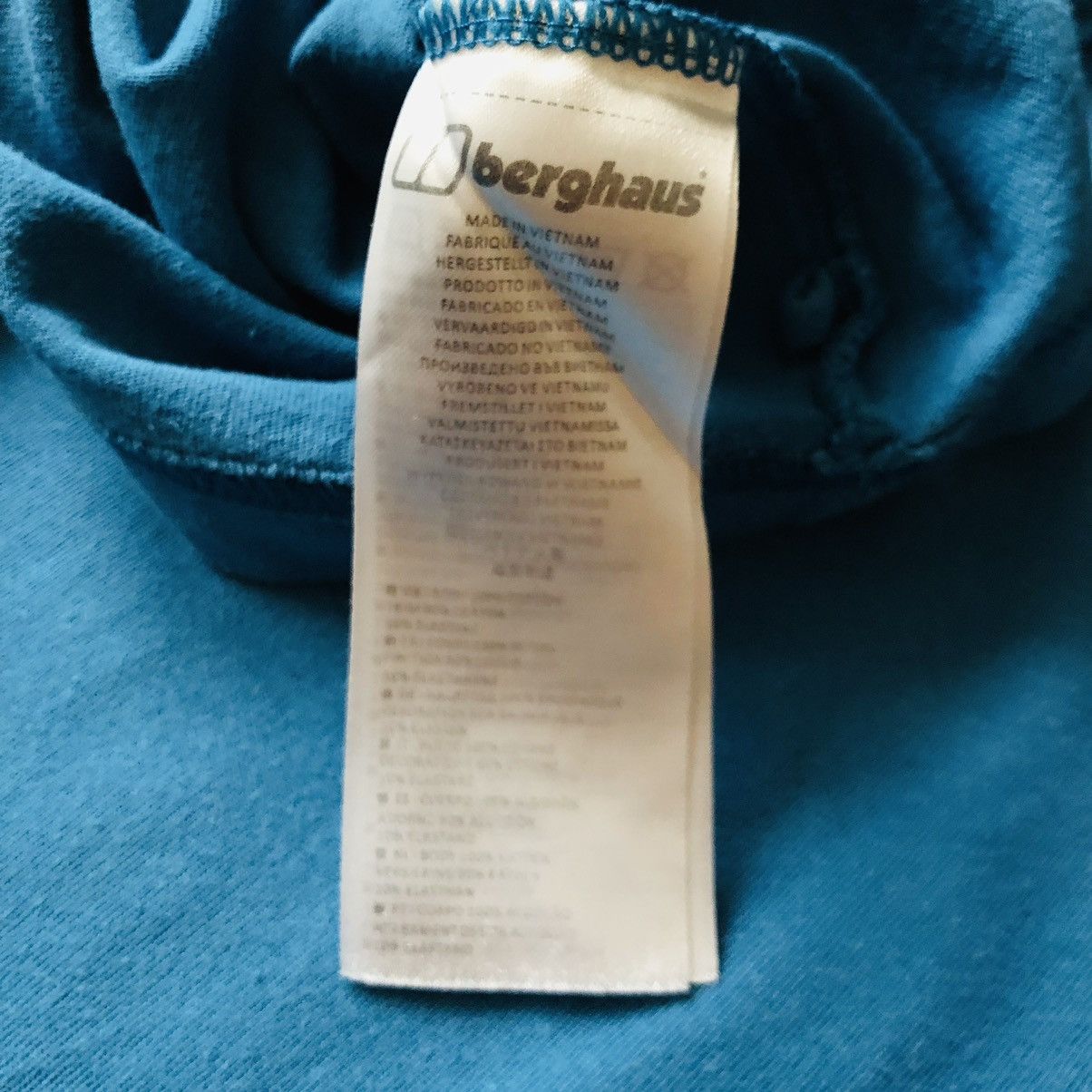 Berghaus Berghaus blue Chest Printed Logo T-shirt Tee mountain Size US L / EU 52-54 / 3 - 6 Thumbnail