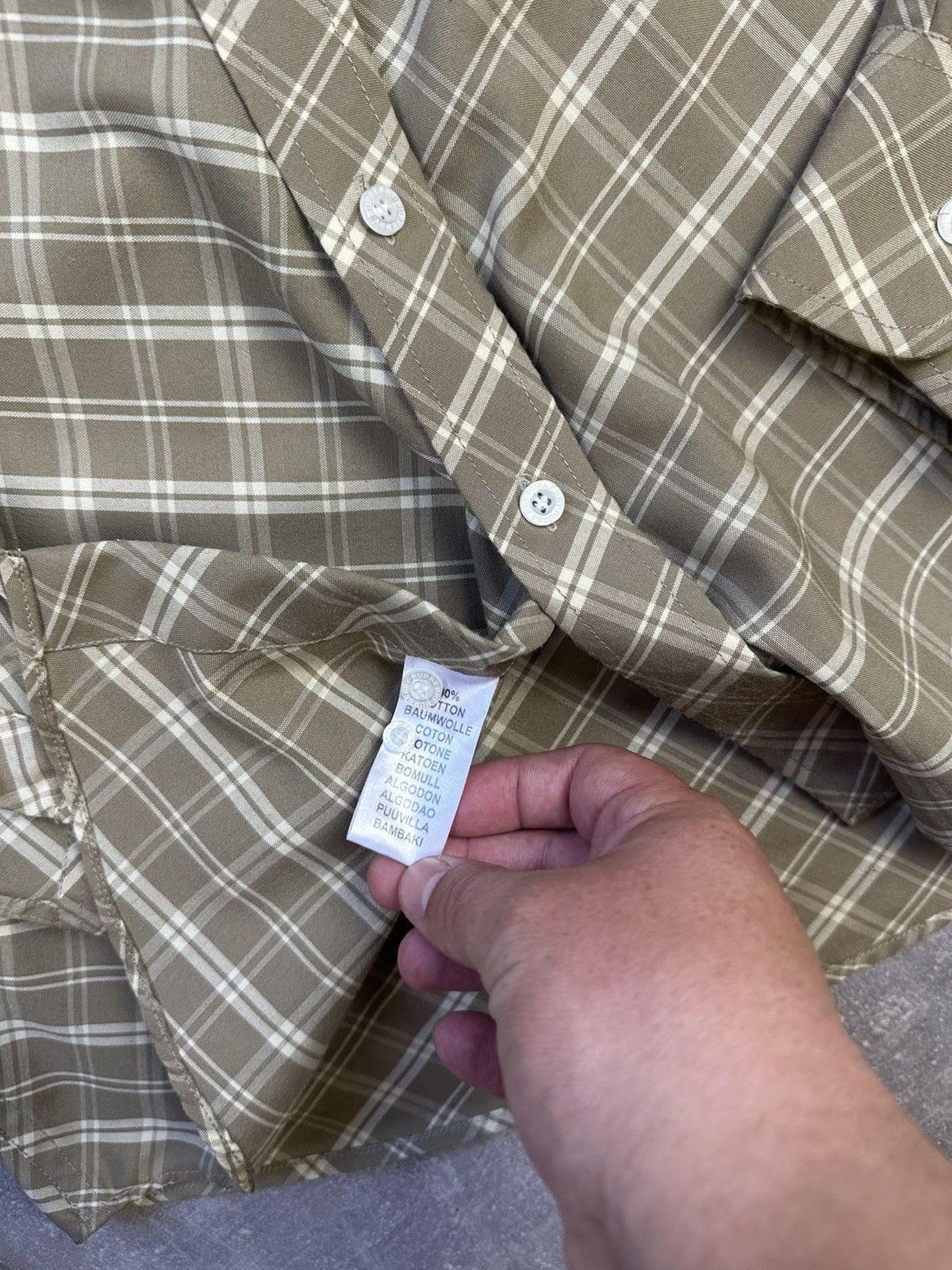 Burberry Burberry Vintage Rare Striped Shirts Button Up Size US S / EU 44-46 / 1 - 11 Thumbnail