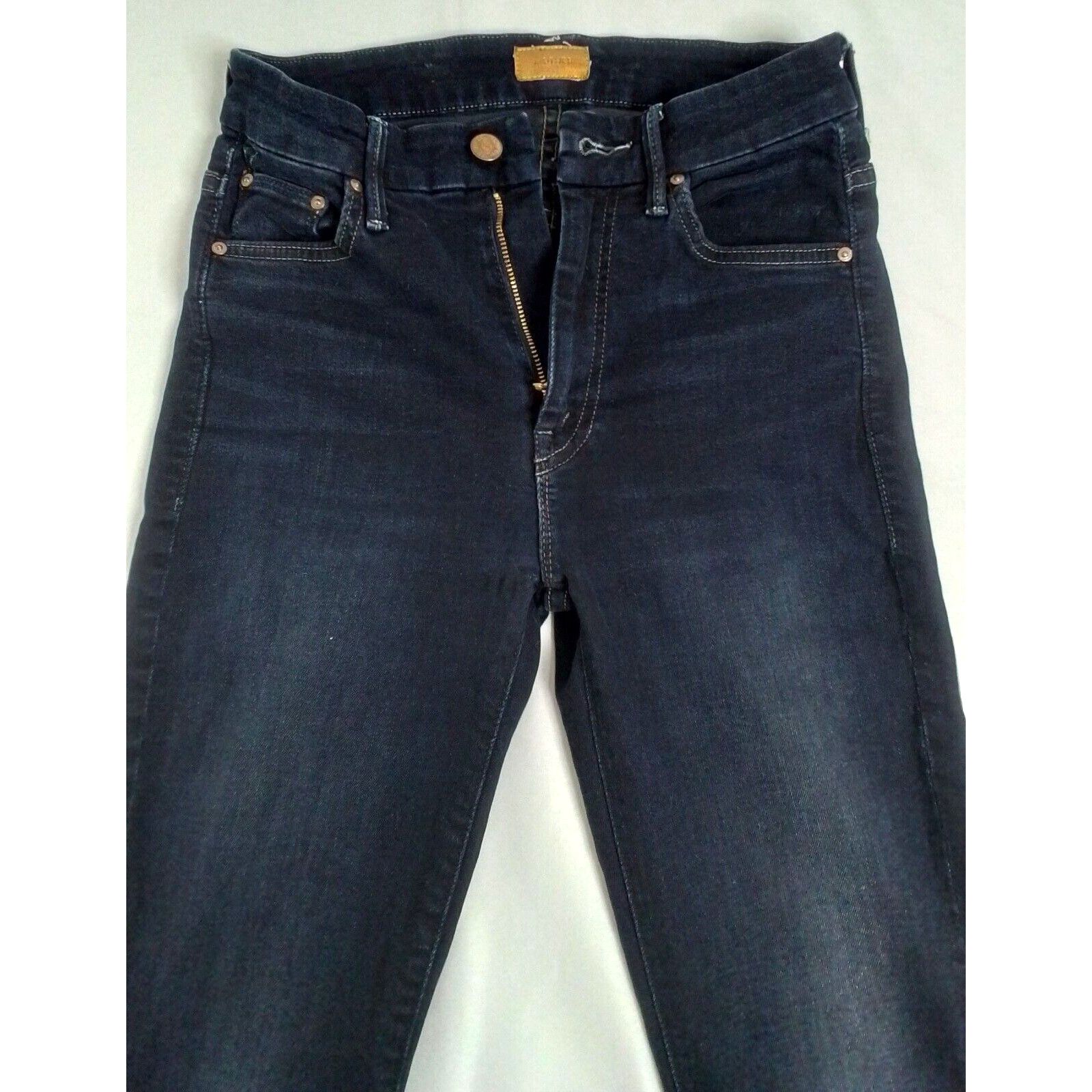 MOTHER Mother Denim Women's High Waisted Looker Jeans Size 24 Size 24" / US 00 / IT 34 - 4 Thumbnail
