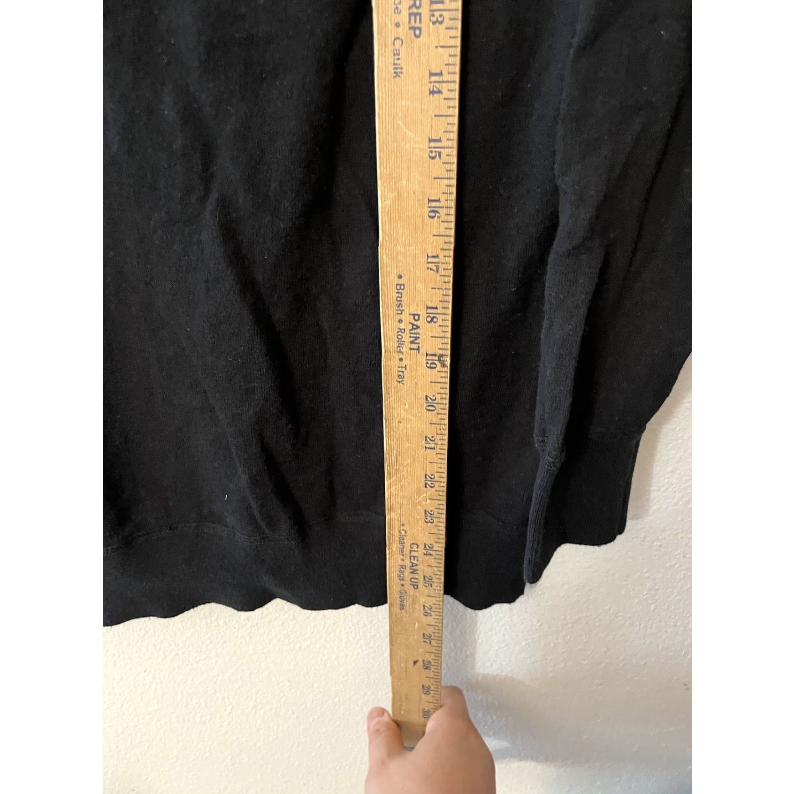 Lands' End Vintage Lands' End Canvas Womens Cardigan Sweater Pockets Size Medium Black Size M / US 6-8 / IT 42-44 - 4 Thumbnail