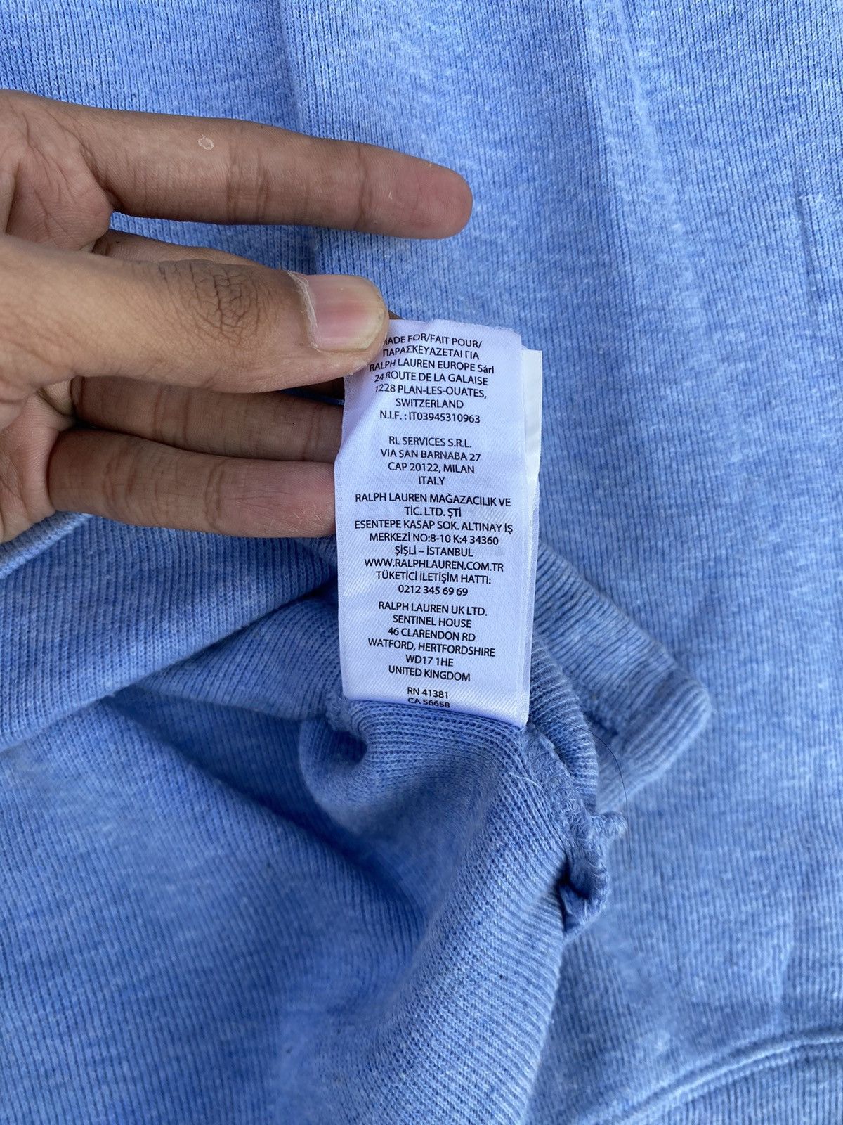Paolo Gucci × Polo Ralph Lauren Bundle items (Polo Rl Halfzip, Longslevee Paolo Gucci) Size US XL / EU 56 / 4 - 14 Thumbnail