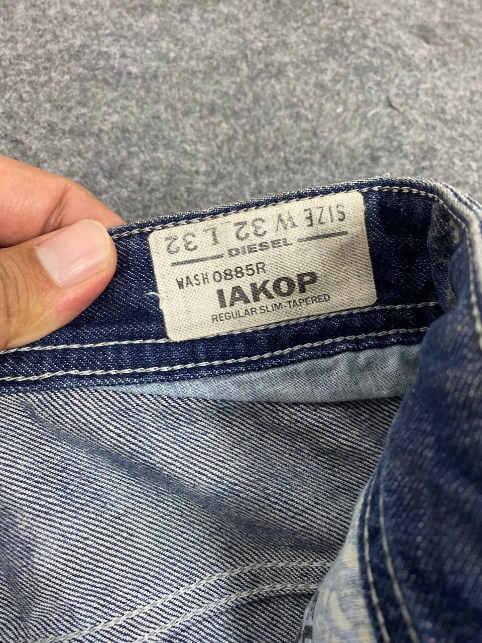 Diesel diesel regular slim tapered distressed denim nice design Size US 36 / EU 52 - 12 Thumbnail
