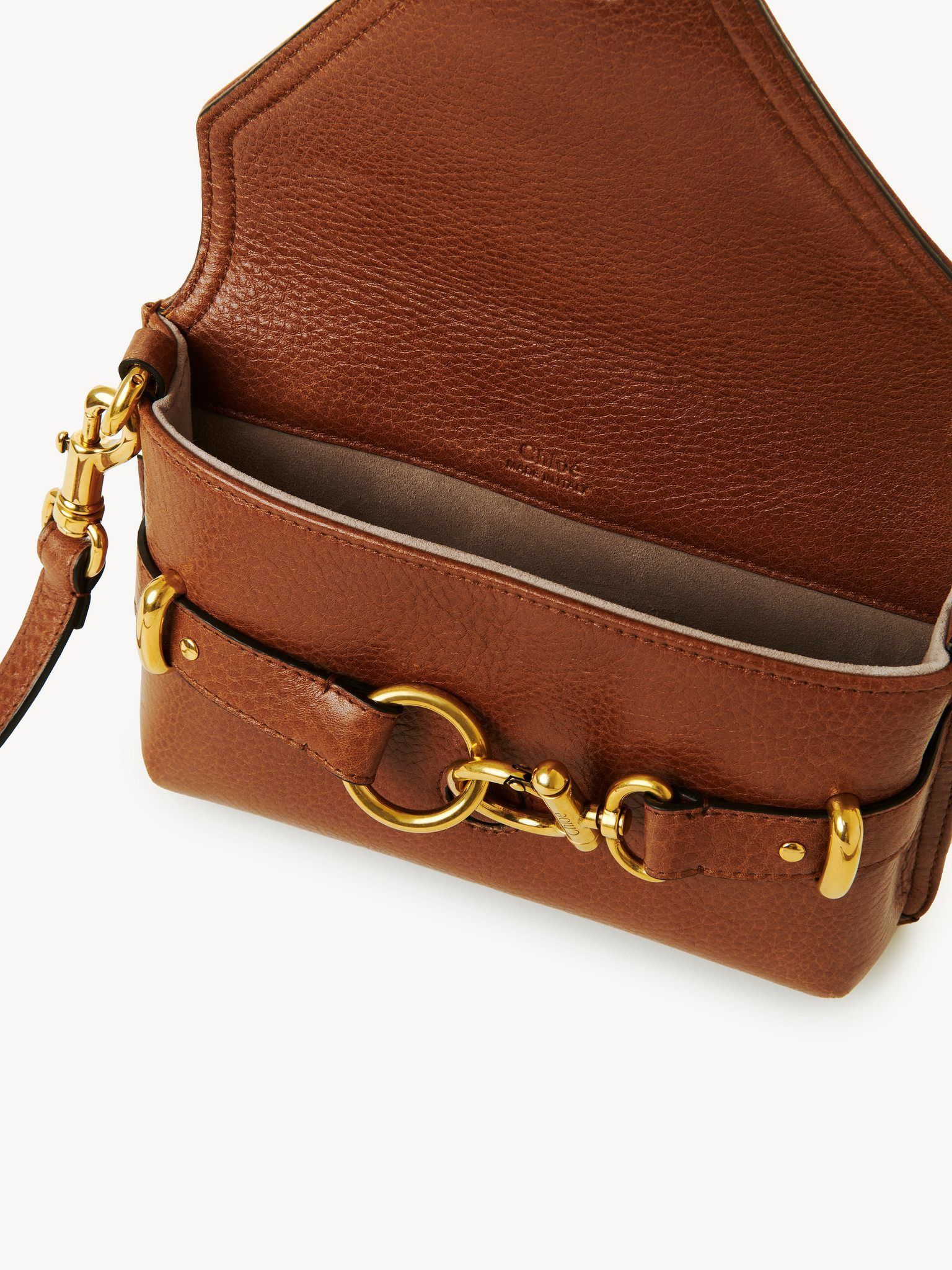 Chloe o1loc1c11125 Size: OS / Mini Cape Bag in Brown Size ONE SIZE - 5 Thumbnail