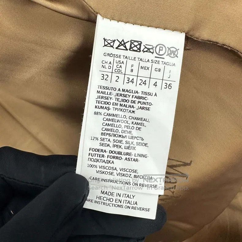 Max Mara Max Mara Cashmere Wool Coat Brown Size XS / US 0-2 / IT 36-38 - 4 Thumbnail