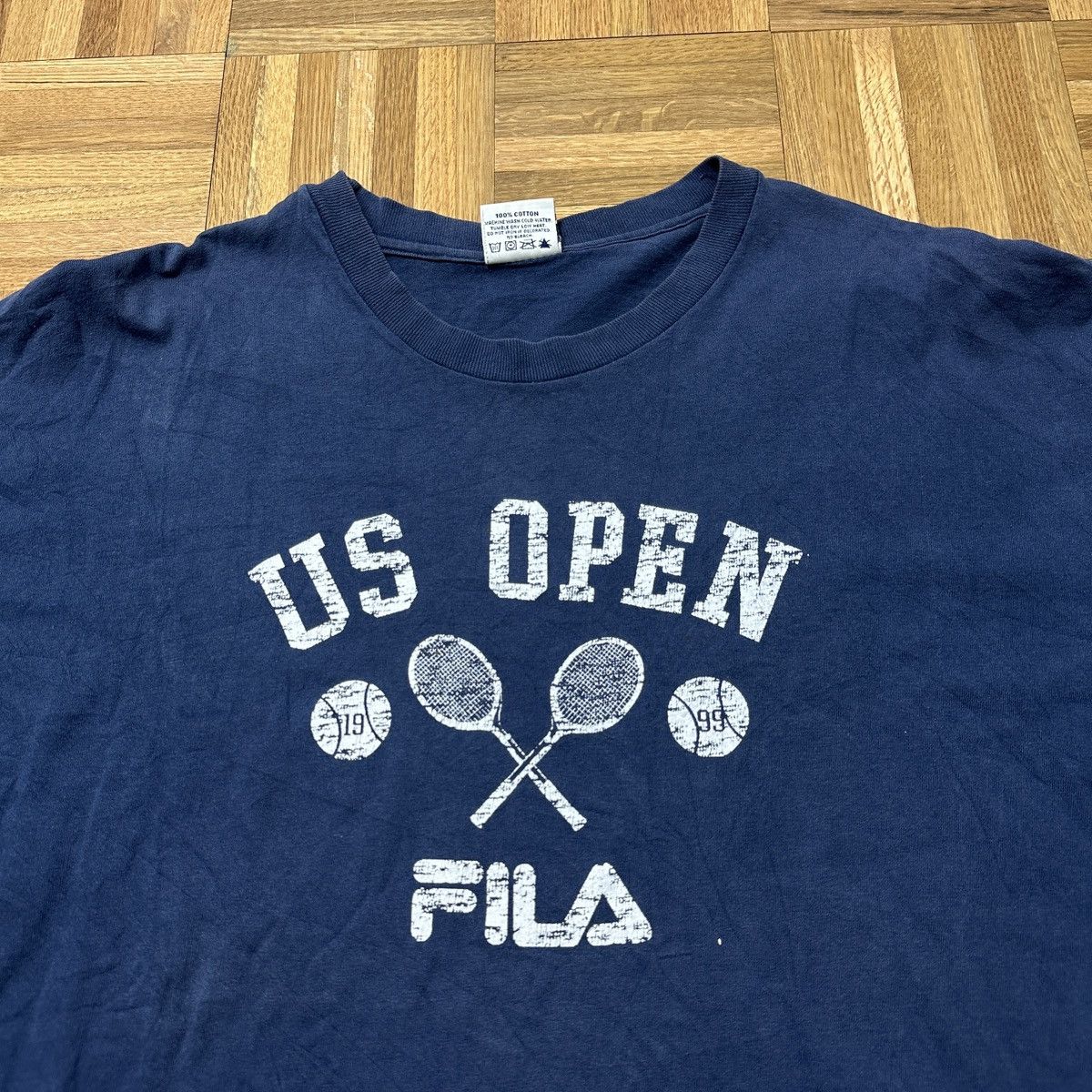 Fila Vintage 1999 US Open tee Size US L / EU 52-54 / 3 - 3 Thumbnail