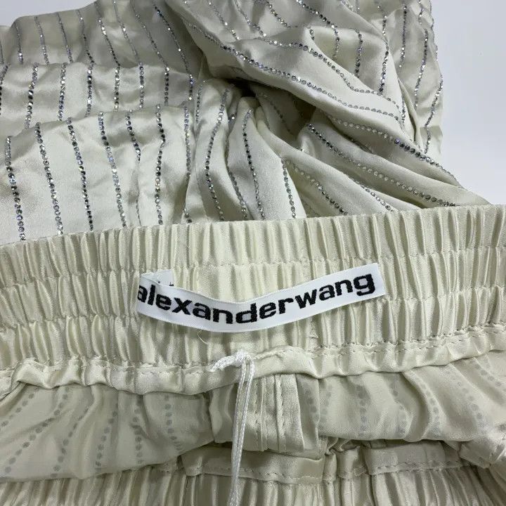 Alexander Wang Alexander Wang SS23 Striped Crystal Decor Shorts - Size 22" - 3 Thumbnail