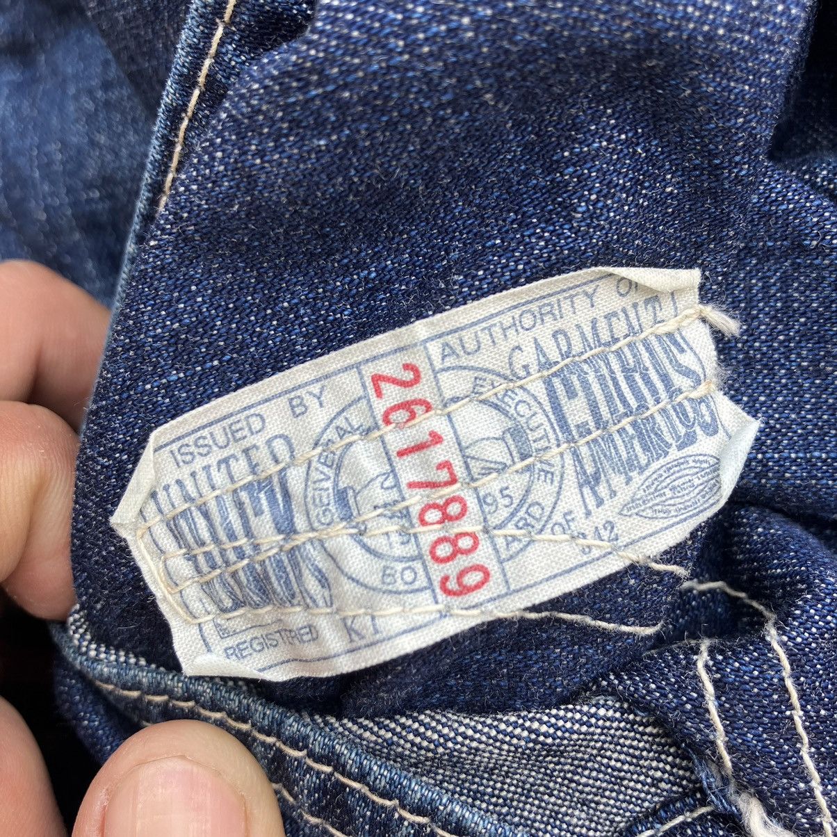Vintage UNION MADE DOUBLE WORK CHORE DENIM JACKET Size US M / EU 48-50 / 2 - 6 Thumbnail