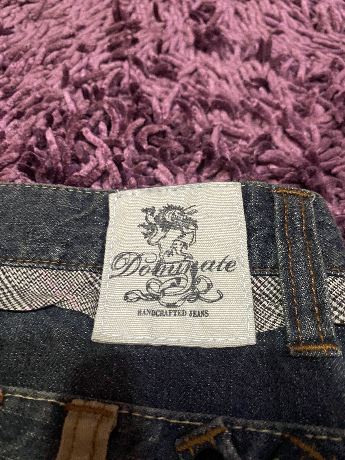 Japanese Brand × Vintage Vintage Dominate Double Waist Handcrafted Jeans Size US 31 - 6 Thumbnail