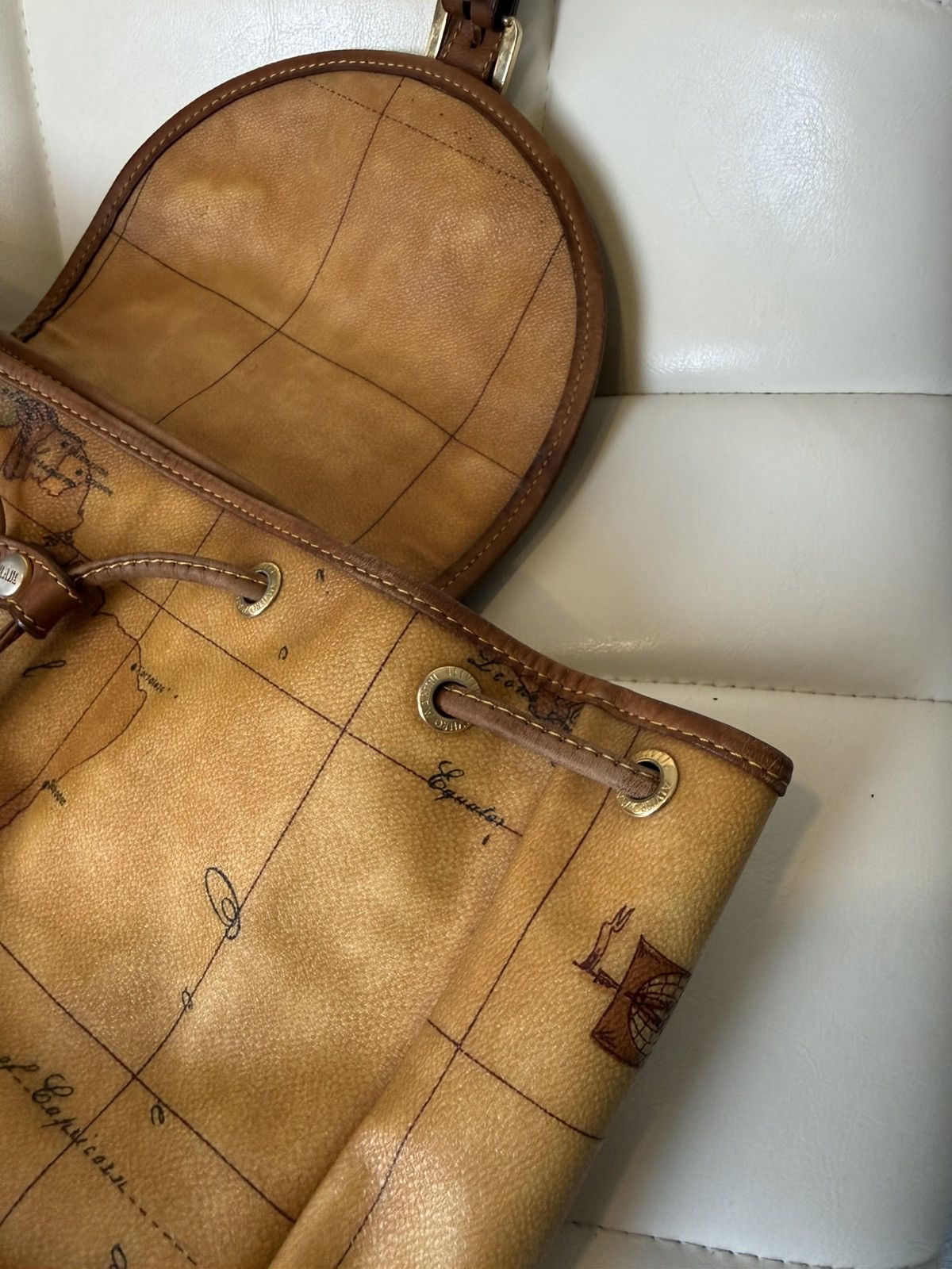 Alviero Martini ALVIERO MARTINI 1A CLASSE Geo Map Leather Backpack Size ONE SIZE - 17 Thumbnail