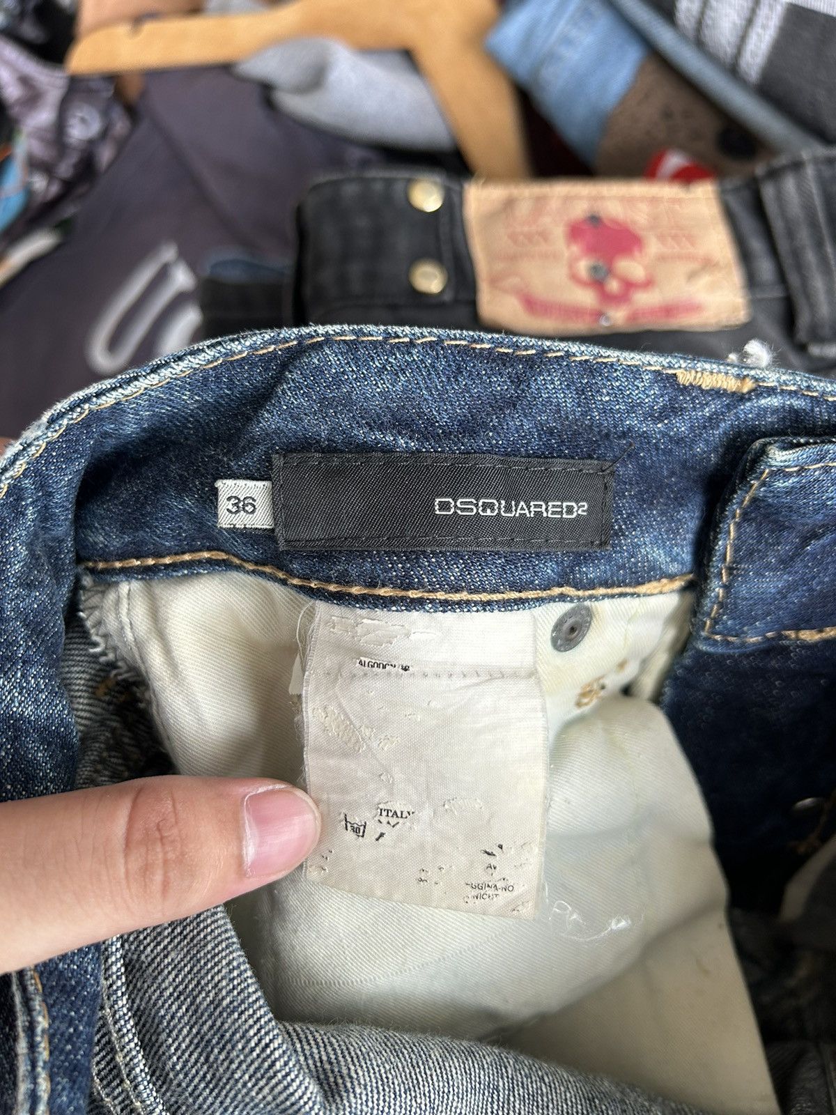 Dsquared2 Dsquared2 Painted jeans Size US 27 - 14 Thumbnail