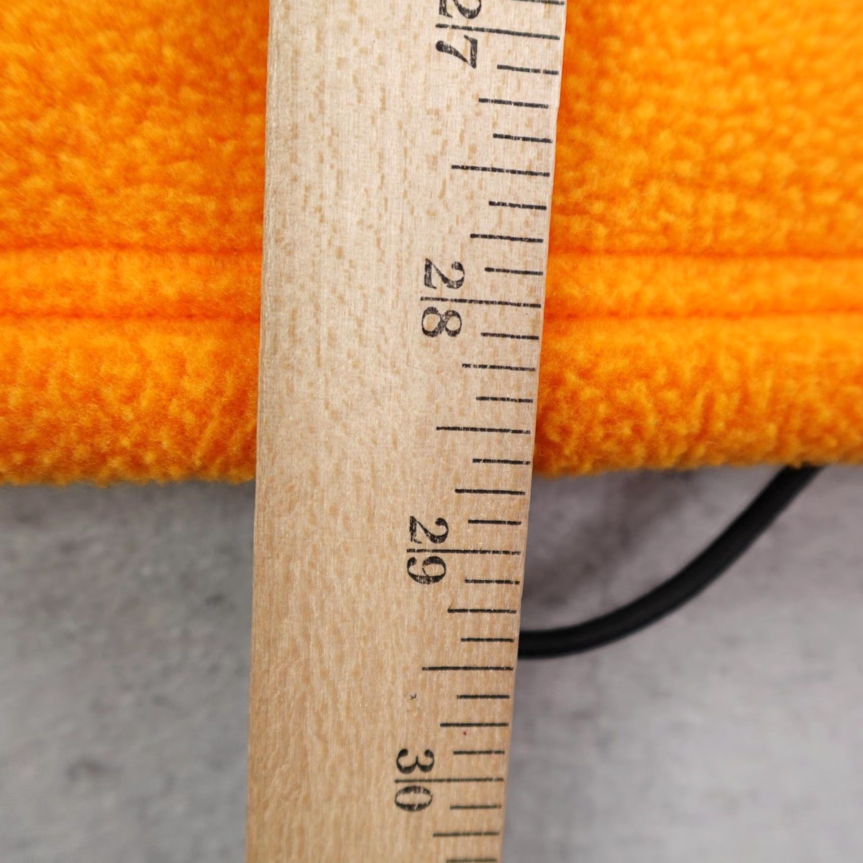 Lands' End Vintage Lands End Jacket Mens Tall Large Orange Polartec Fleece Zip Up Made USA Size US L / EU 52-54 / 3 - 7 Thumbnail