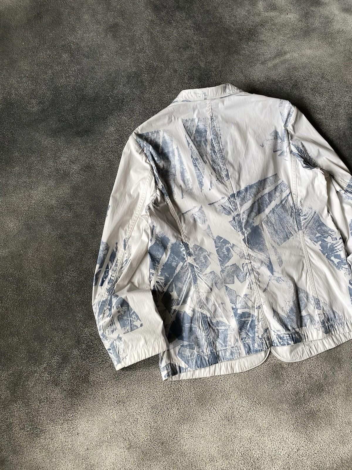 Jil Sander S/S 2005 Jil Sander by Raf Simons Runway Painted Blazer Size L / US 10 / IT 46 - 7 Thumbnail