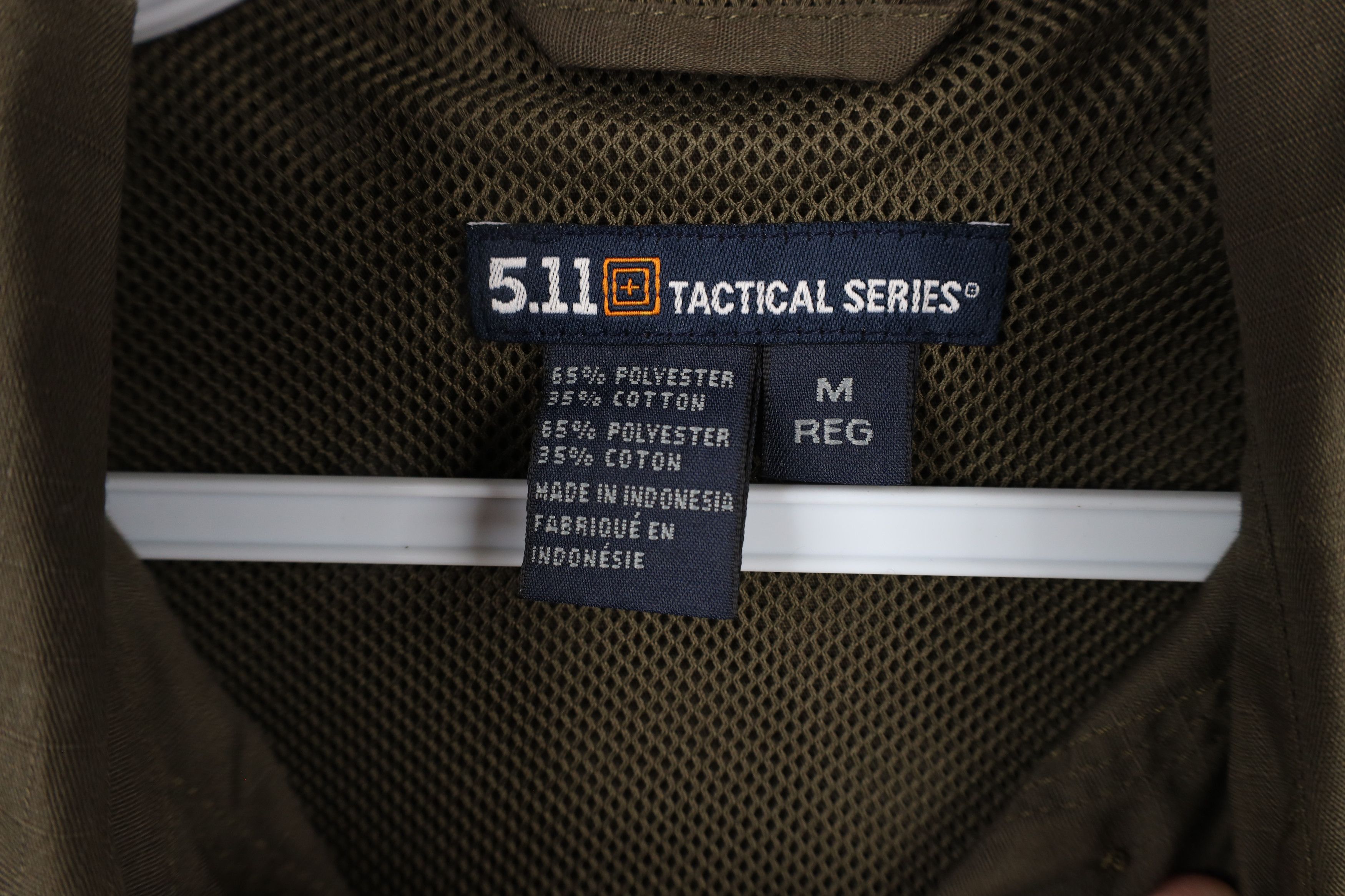 Vintage New 5.11 Tactical Series Ripstop Uniform Button Shirt Green Size US M / EU 48-50 / 2 - 8 Thumbnail