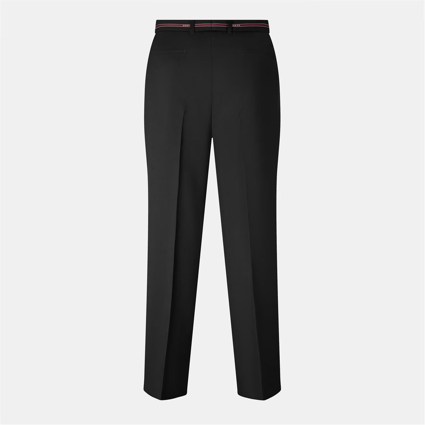 Gucci o1g2r1mq0426 Straight Leg Trousers in Black Size US 36 / EU 52 - 2 Thumbnail