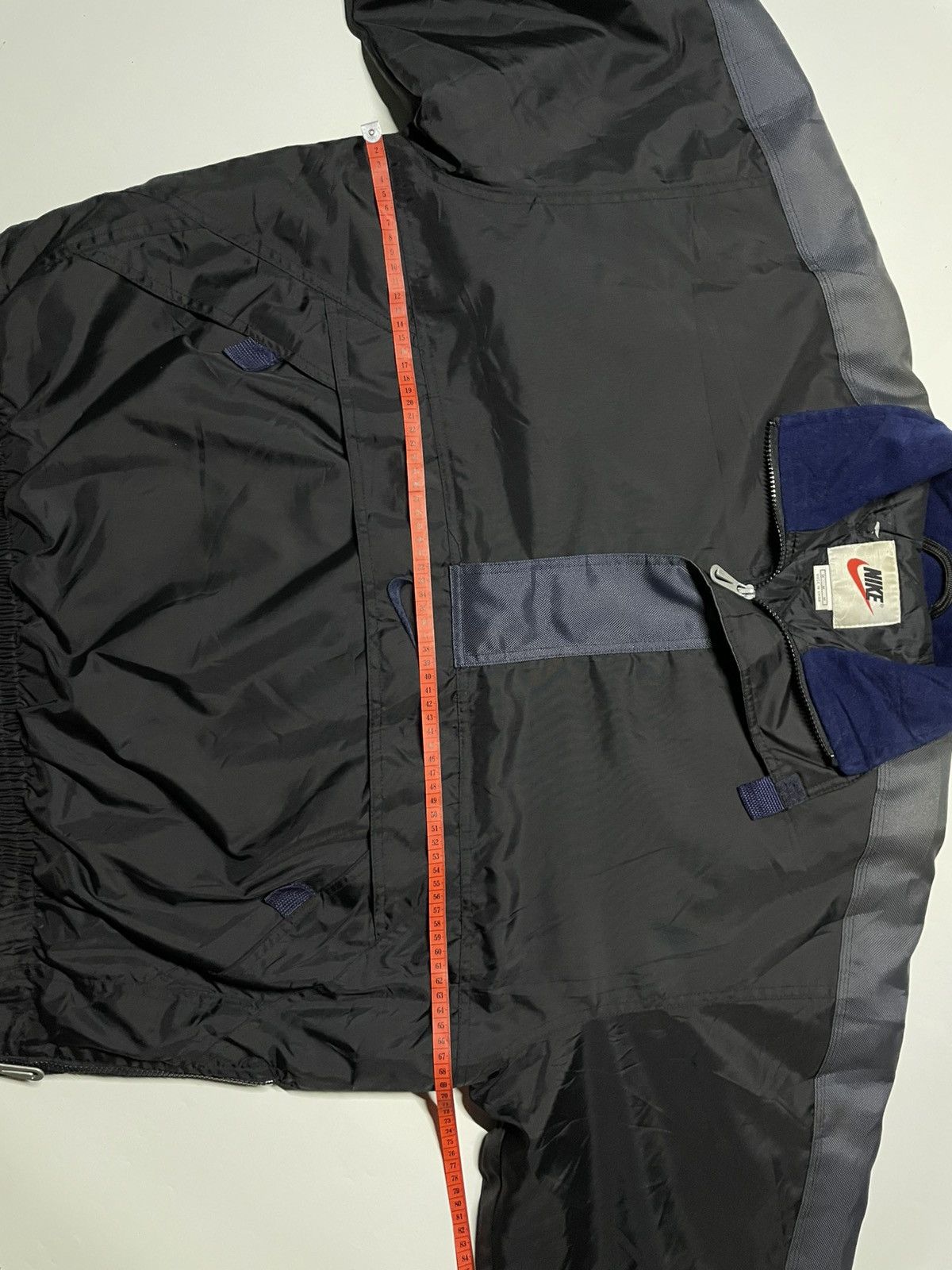 Nike × Vintage Nike 90s Heavy Halfzip Nylon Biglogo windbreaker Jacket Size US M / EU 48-50 / 2 - 14 Thumbnail